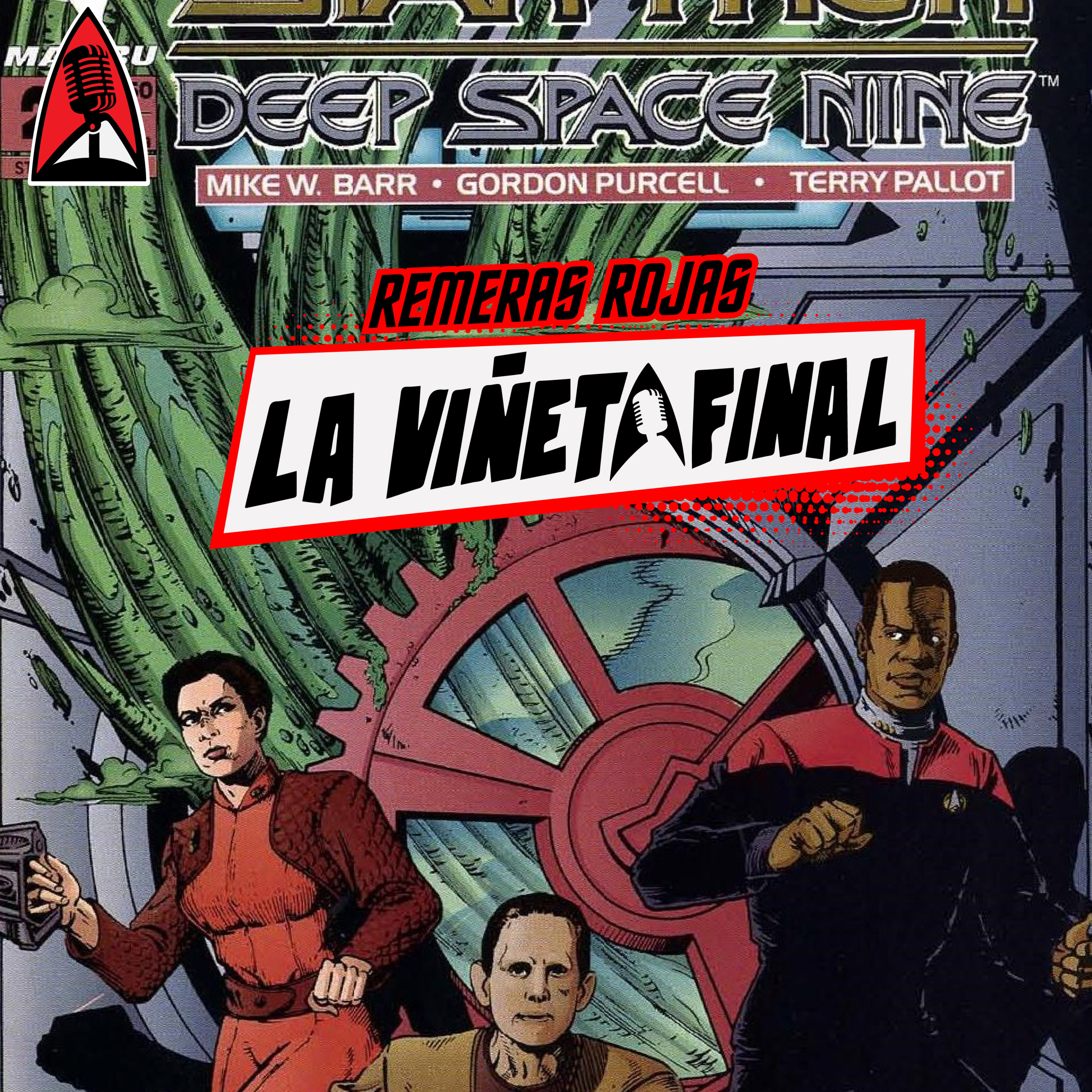 La viñeta final 26: Reseña del comic de Star Trek DS9 "Stowaway Pt.2" episode artwork