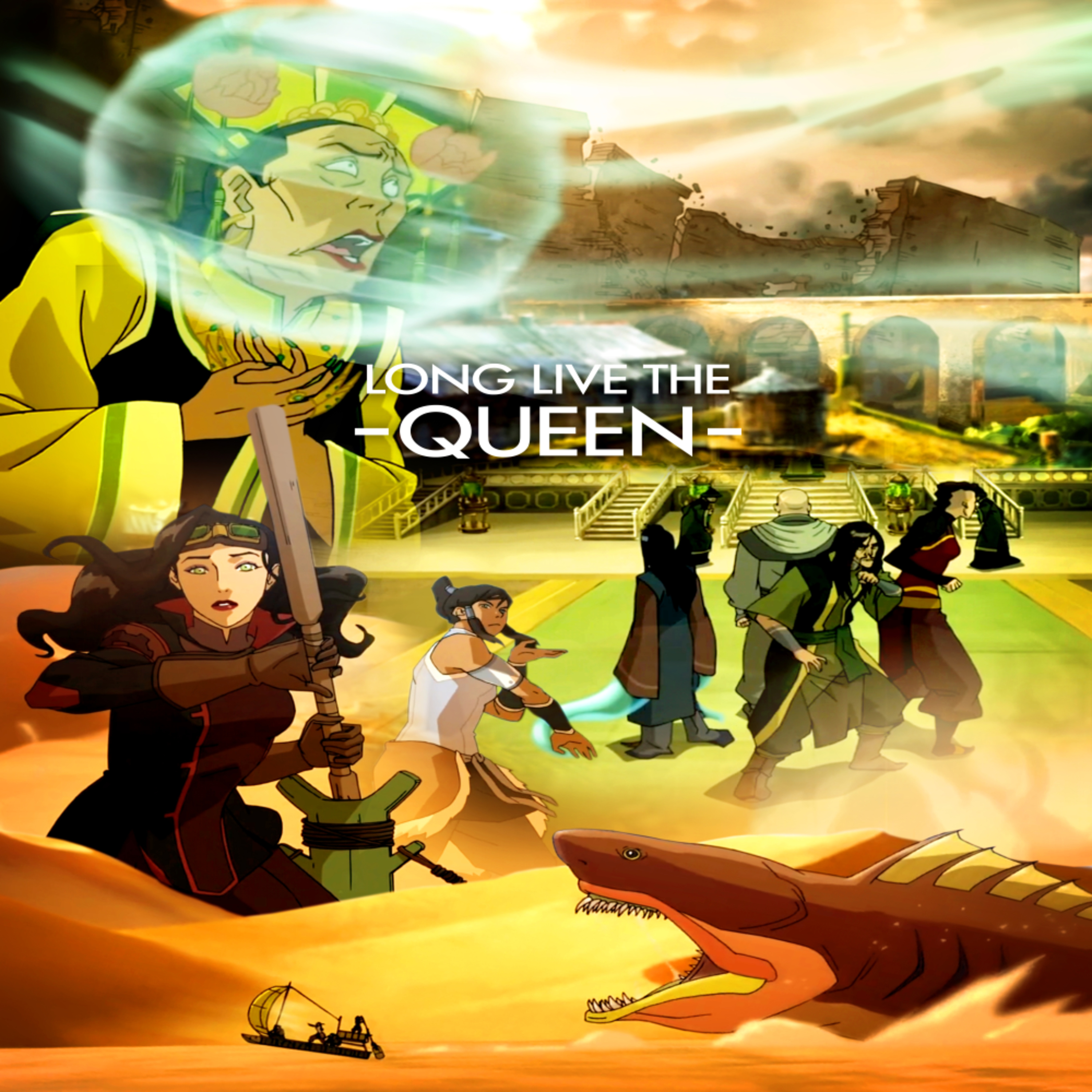 Portada de Cuatro Naciones: Un Podcast Sobre Avatar