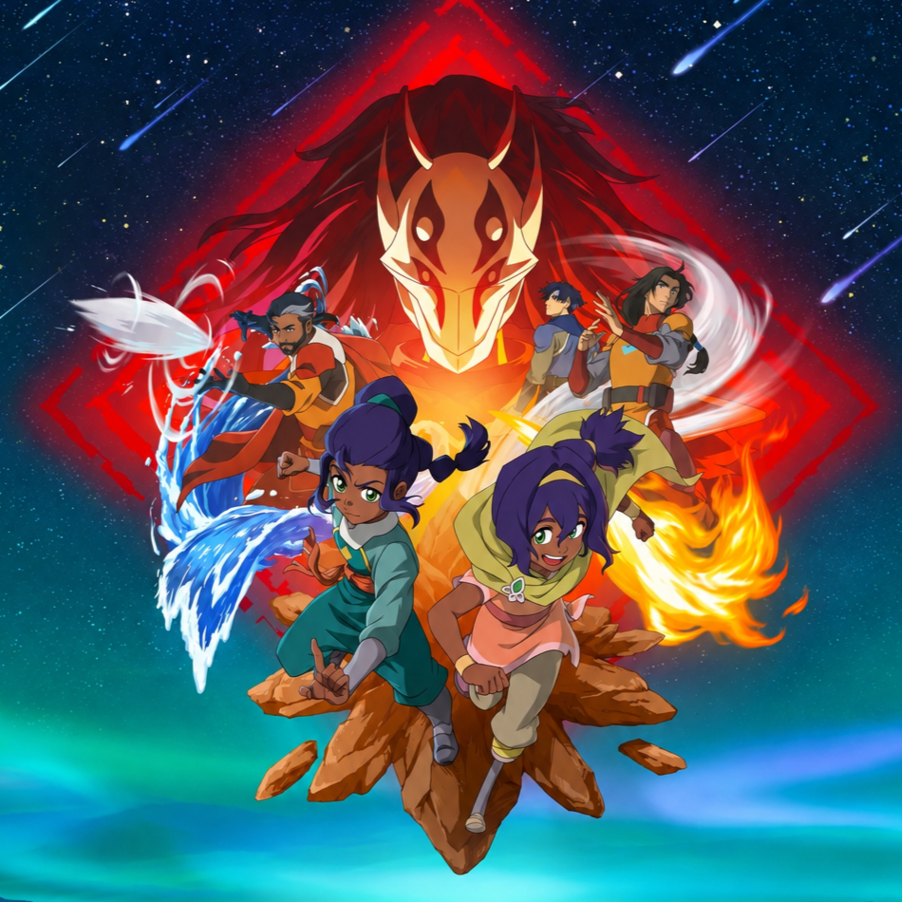 Portada de Cuatro Naciones: Un Podcast Sobre Avatar