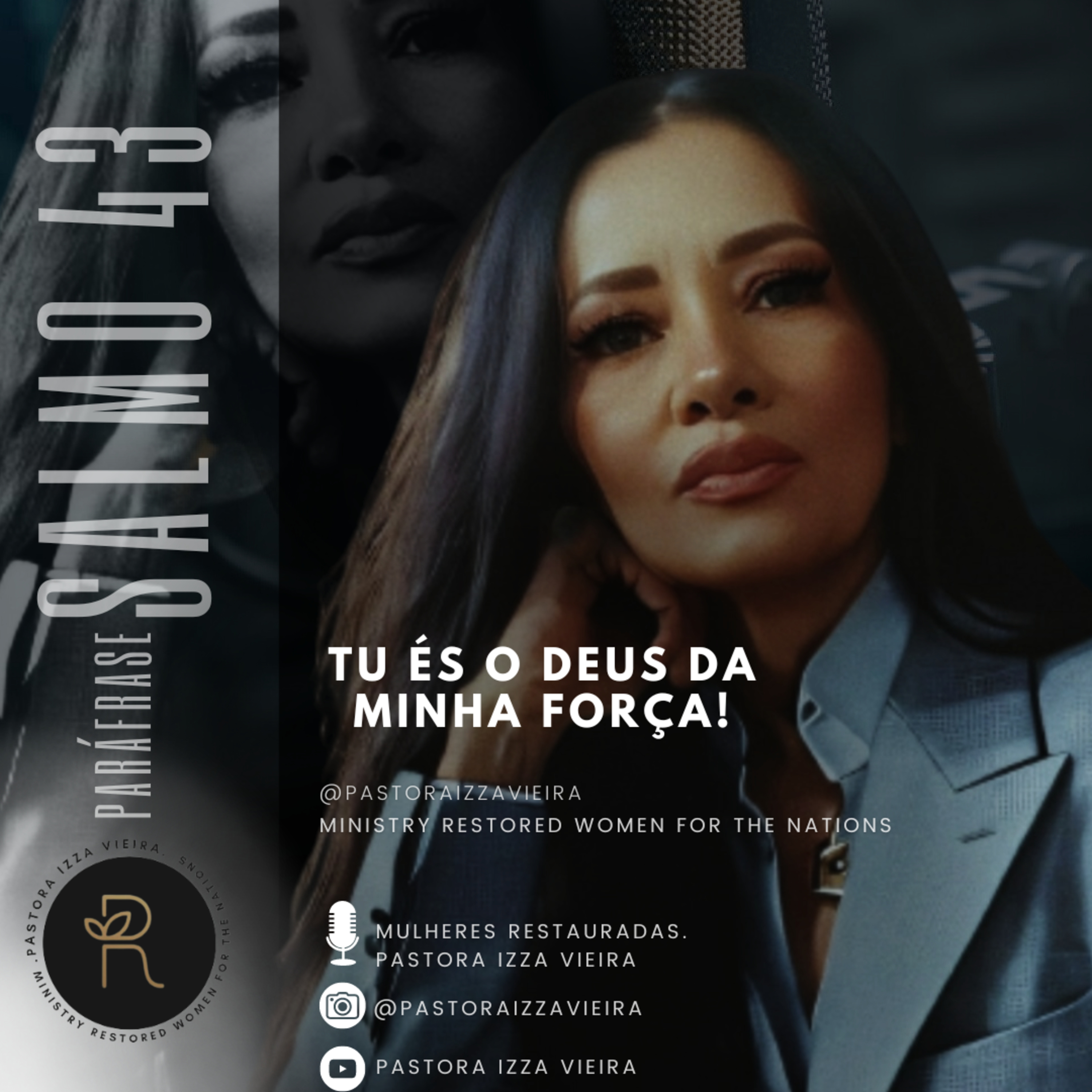 SALMO•43 TU ÉS O DEUS DA MINHA FORÇA! episode artwork