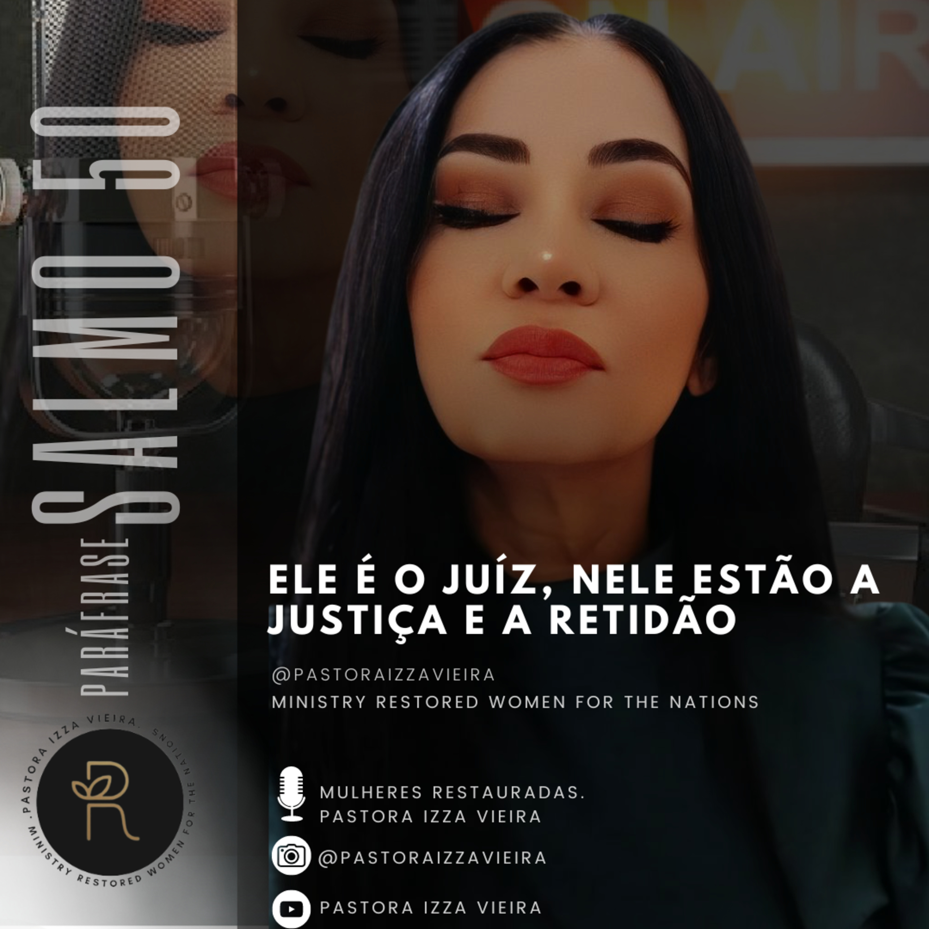 SALMO 50 • ELE É O JUÍZ, NELE ESTÃO A JUSTIÇA E A RETIDÃO  episode artwork