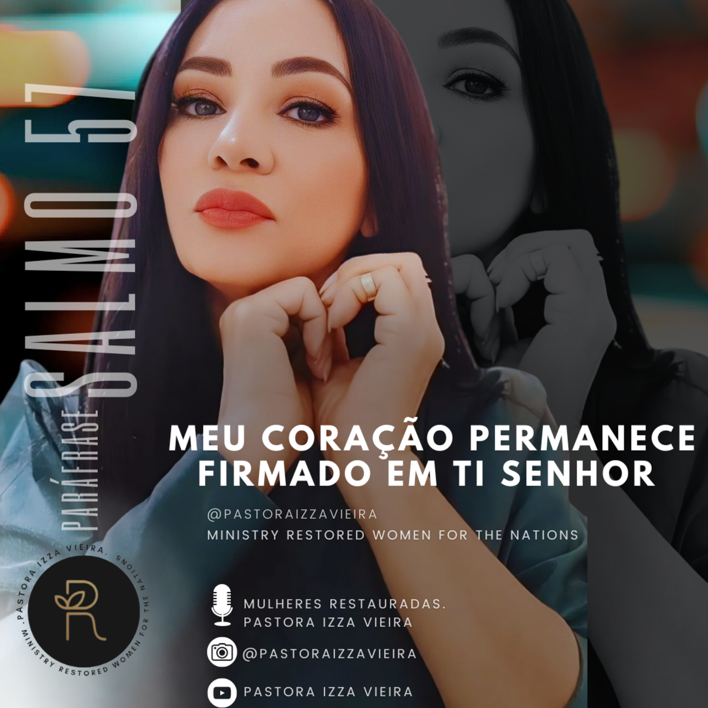 SALMO 57 • MEU CORAÇÃO PERMANECE FIRMADO EM TI SENHOR  episode artwork