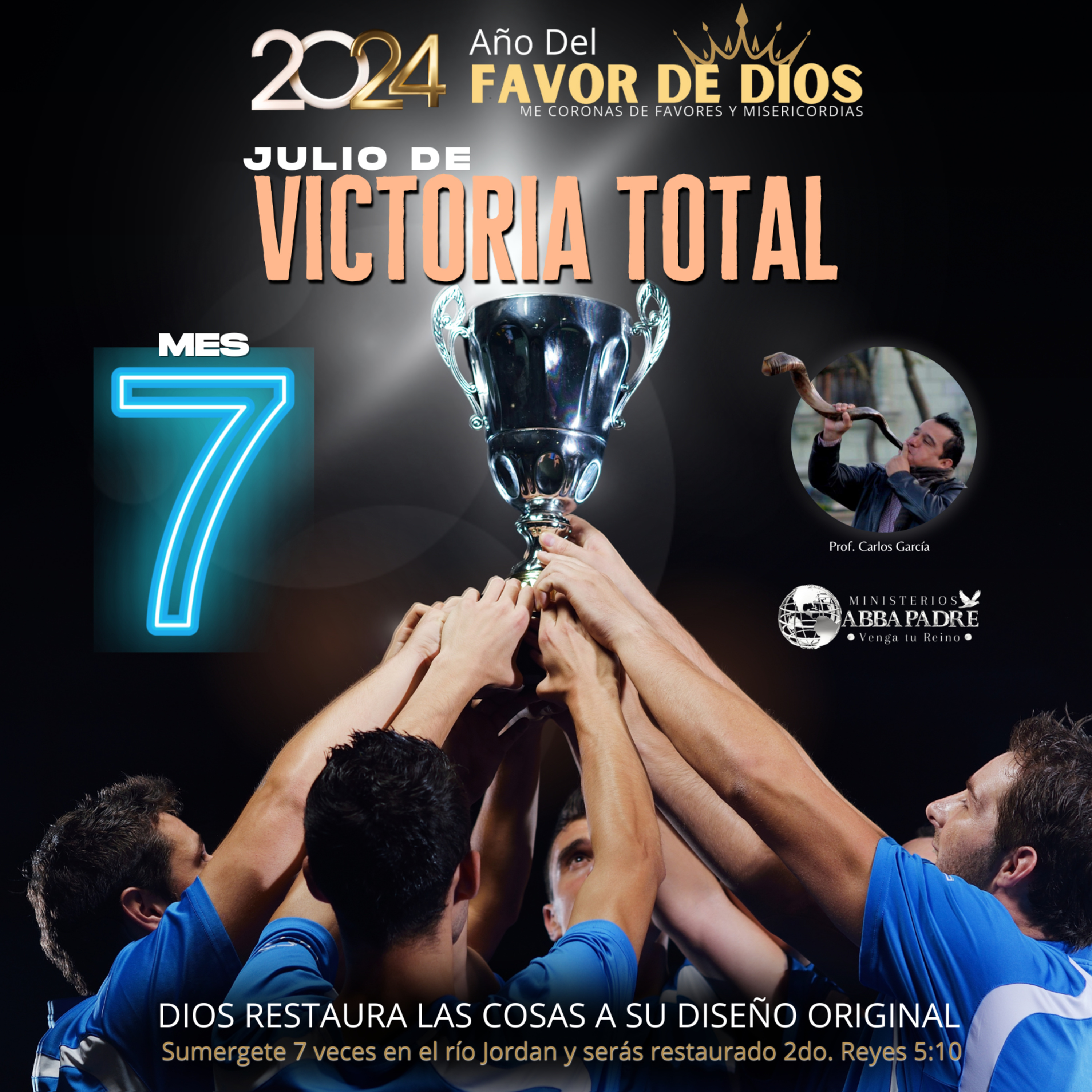 Bendición Profética Mes Séptimo - Julio de Victoria Total shofar episode artwork