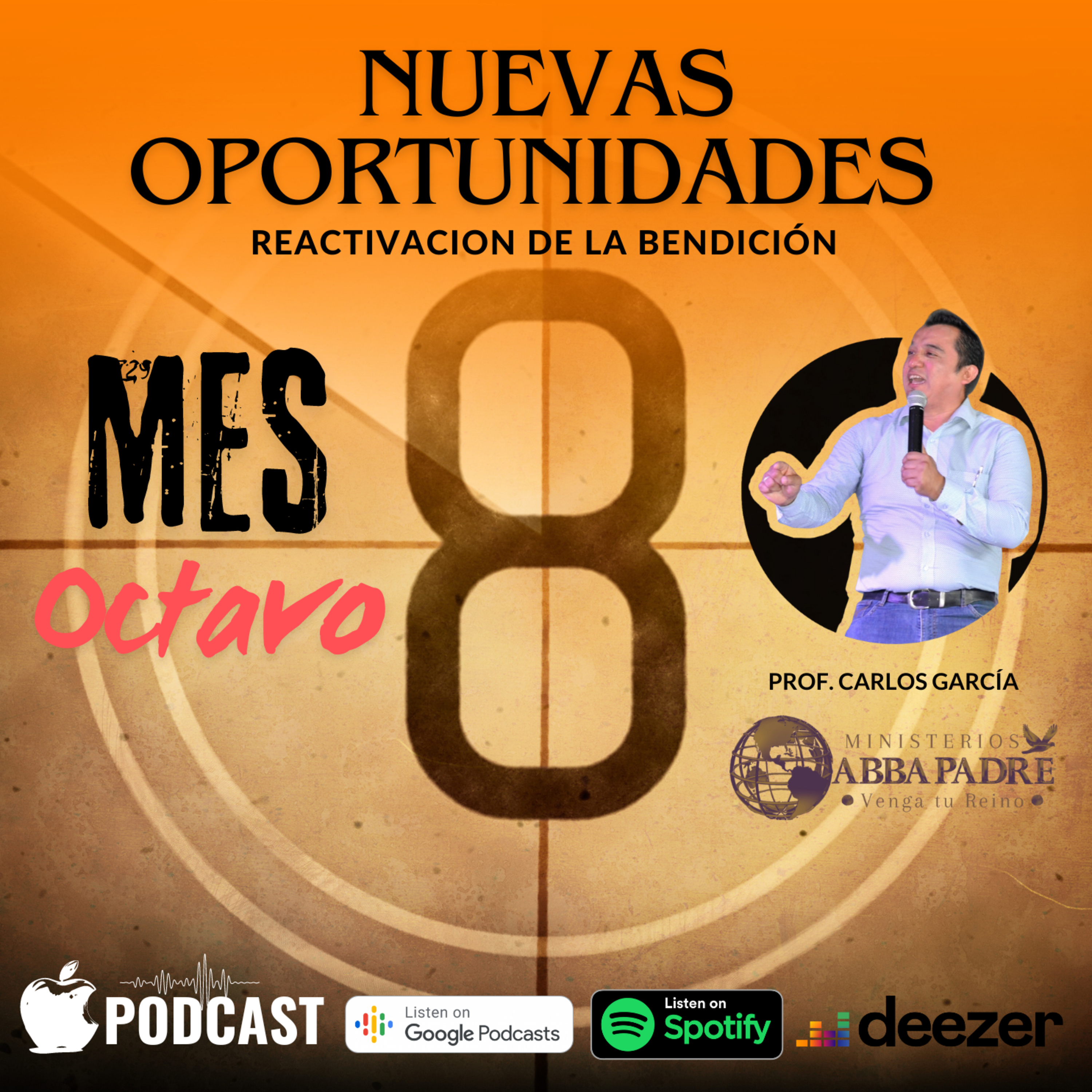 Bendicion Profetica Mes Octavo - Agosto de Nuevas Oportunidades y Reactivación 010824  episode artwork