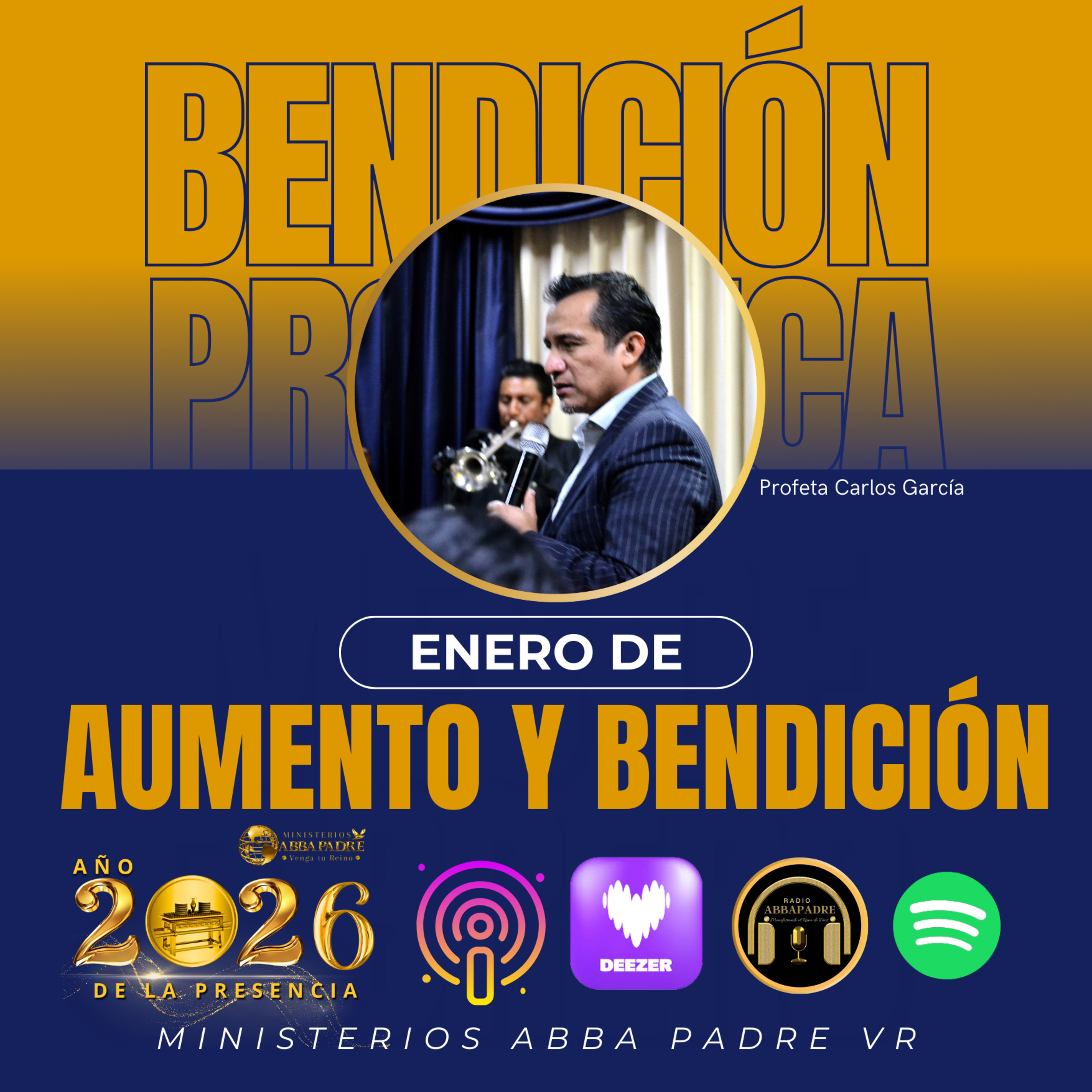 Bendición Profética Mes 1 - Enero de Aumento y Bendición 020126 episode artwork