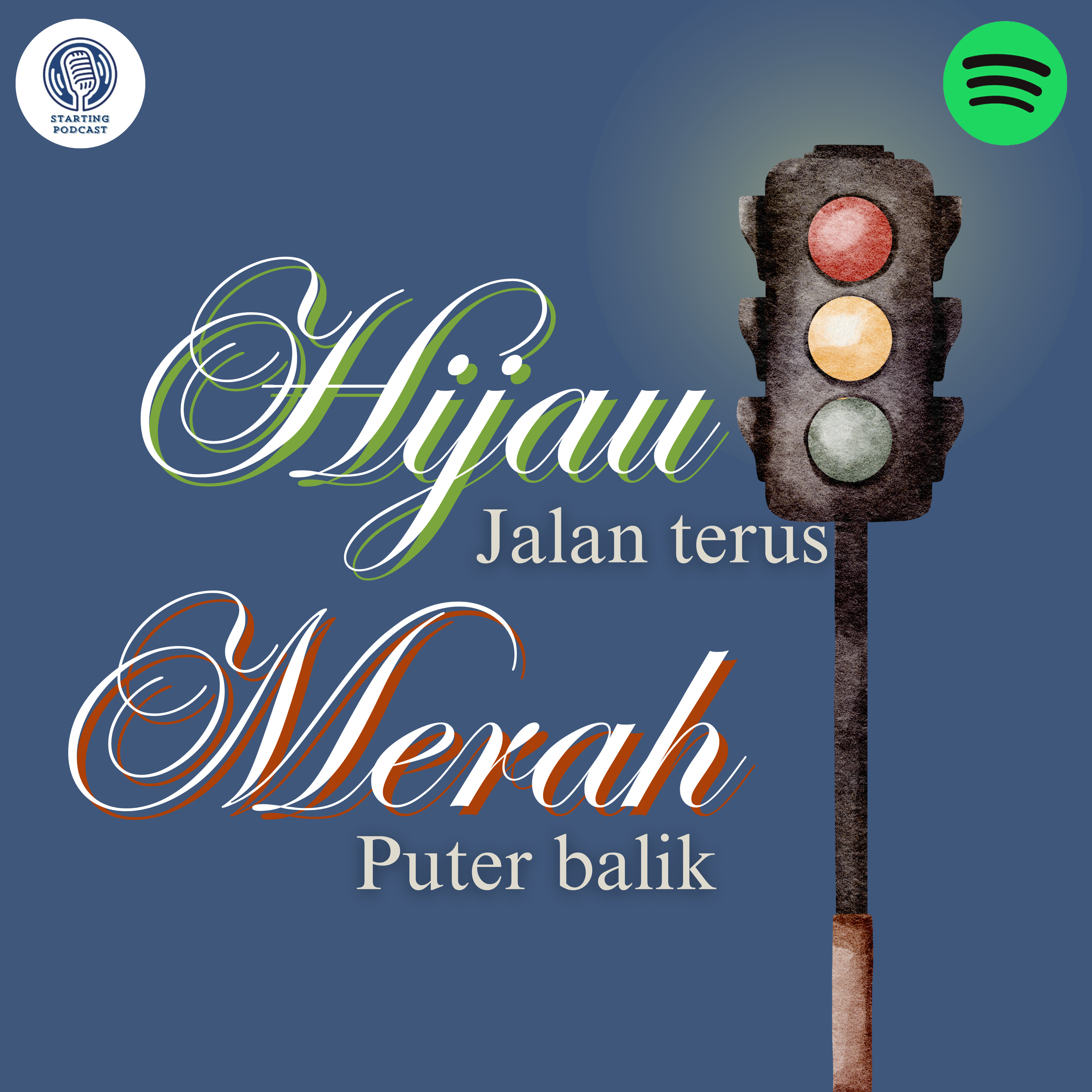 Eps 19. Hijau jalan terus, Merah putar balik episode artwork