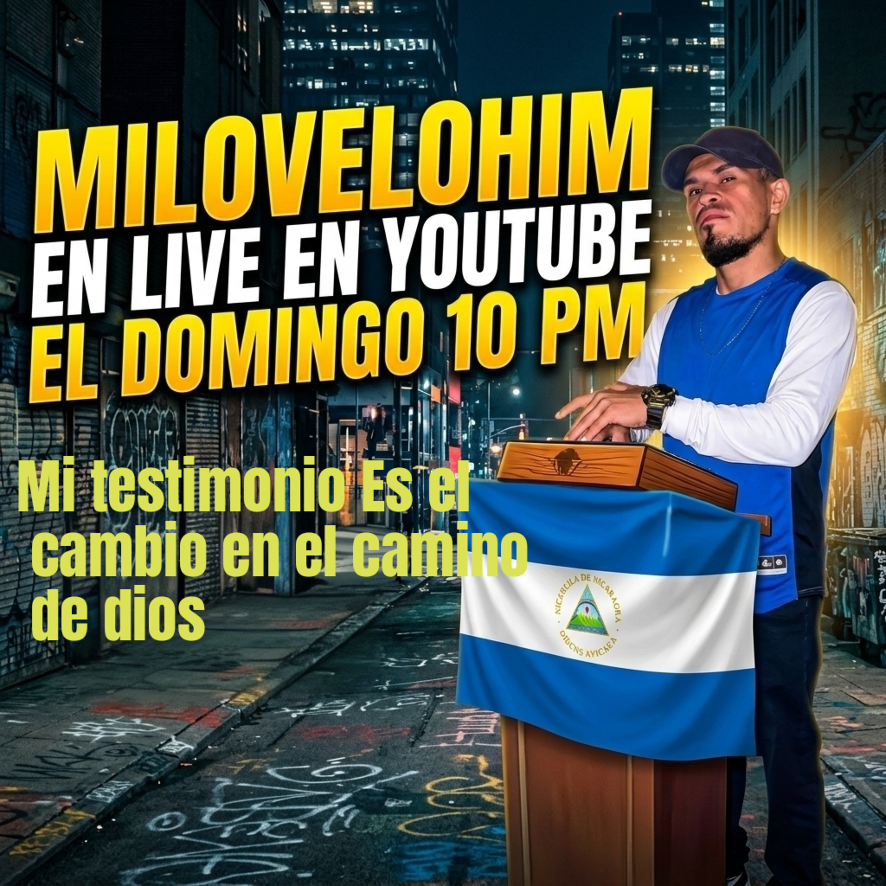 Milovelohim - el camino de Dios no es fácil pero mi cambio es el testimonio  episode artwork