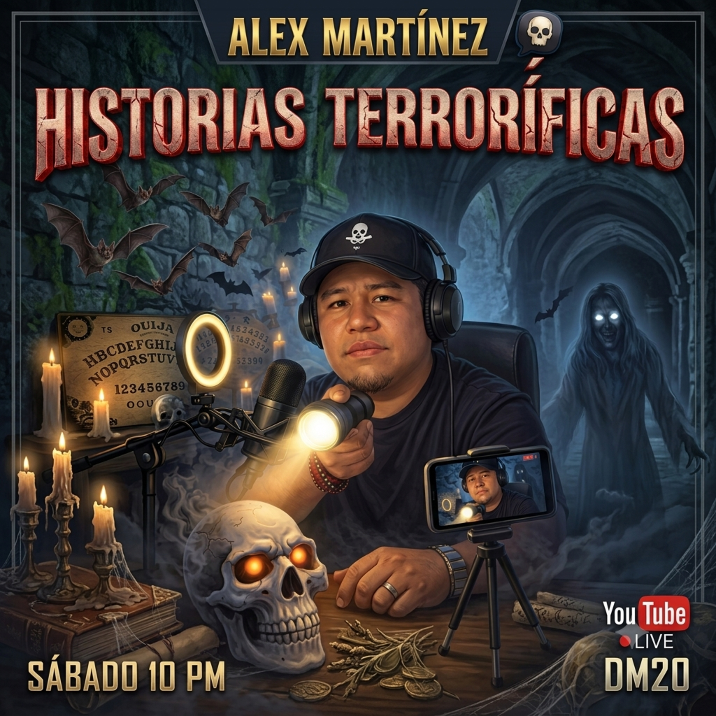 Alex Martínez de historias terroríficas  episode artwork