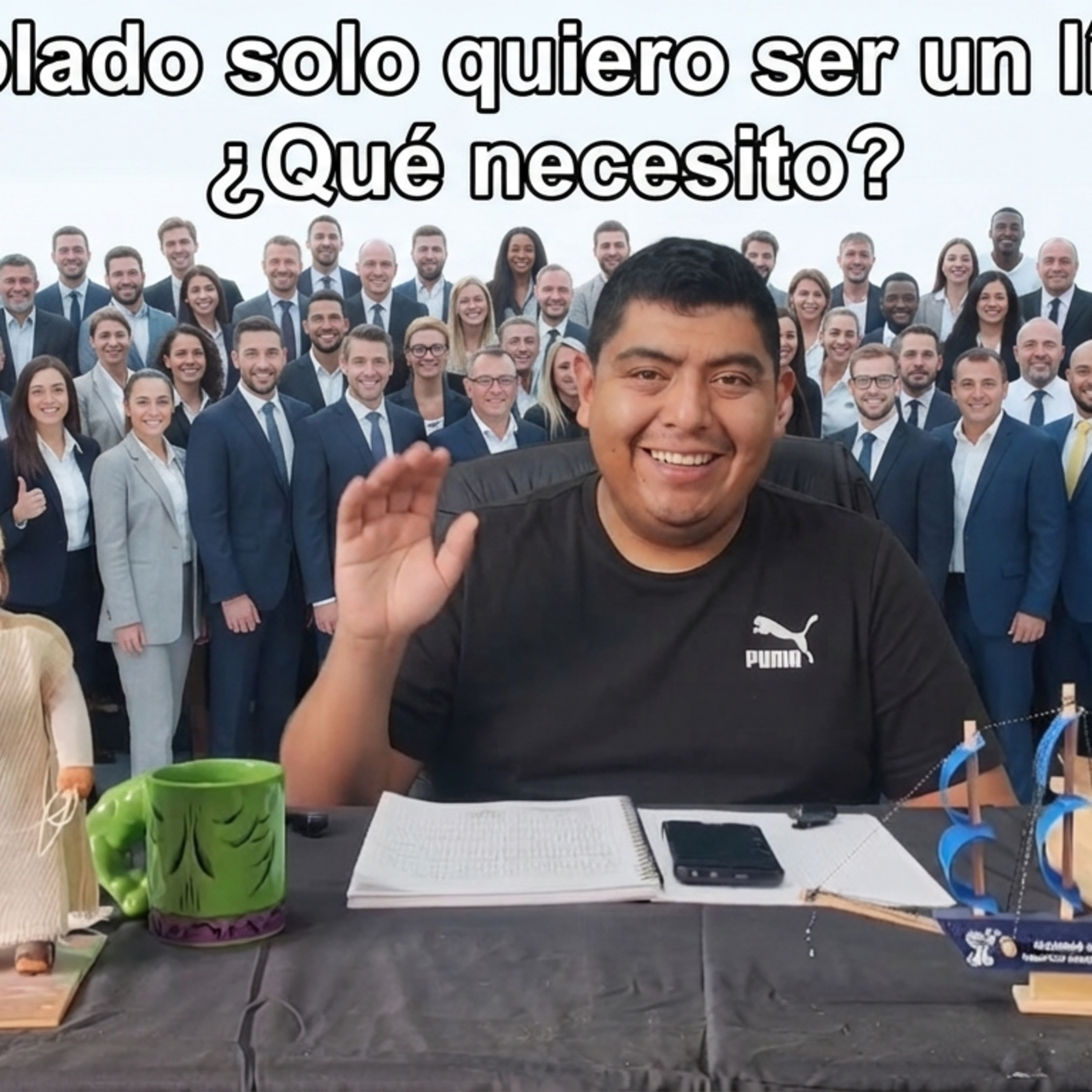 Hablando solo - quiero ser un líder ¿que necesito para ser lider?  episode artwork