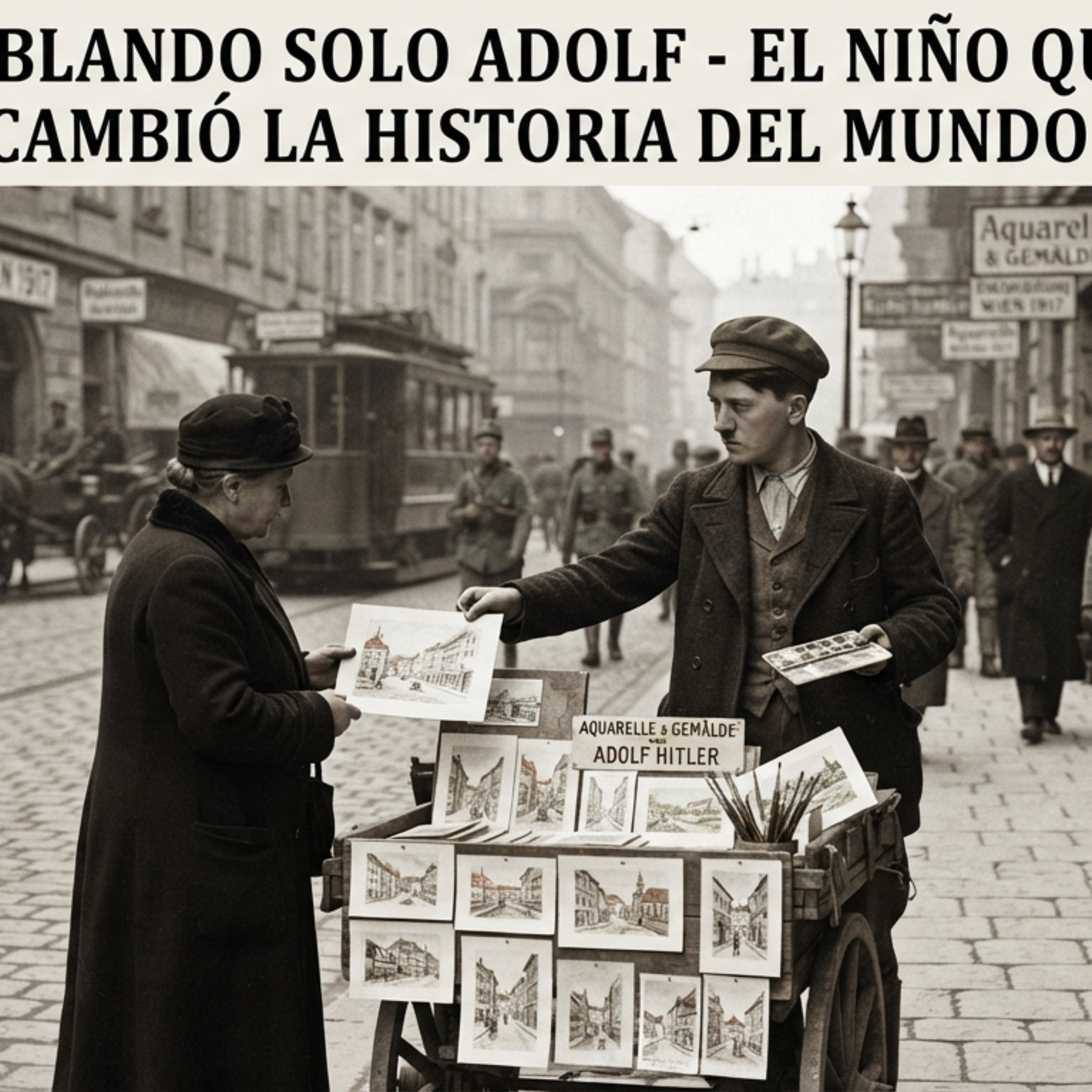 Hablando solo - Adolf hitler el niño que quería ser artista y cambio el mundo  episode artwork