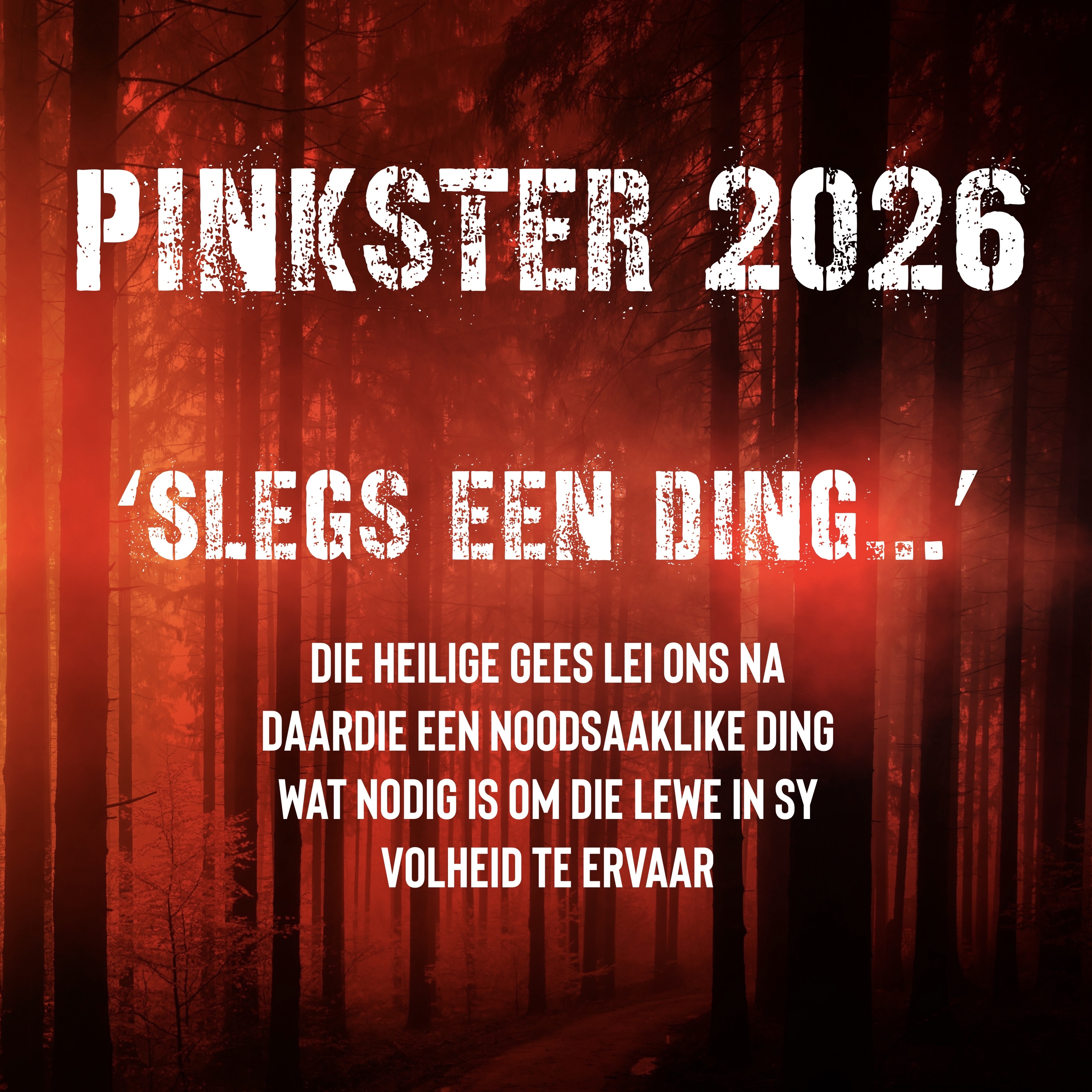 Die een ding, my hart episode artwork