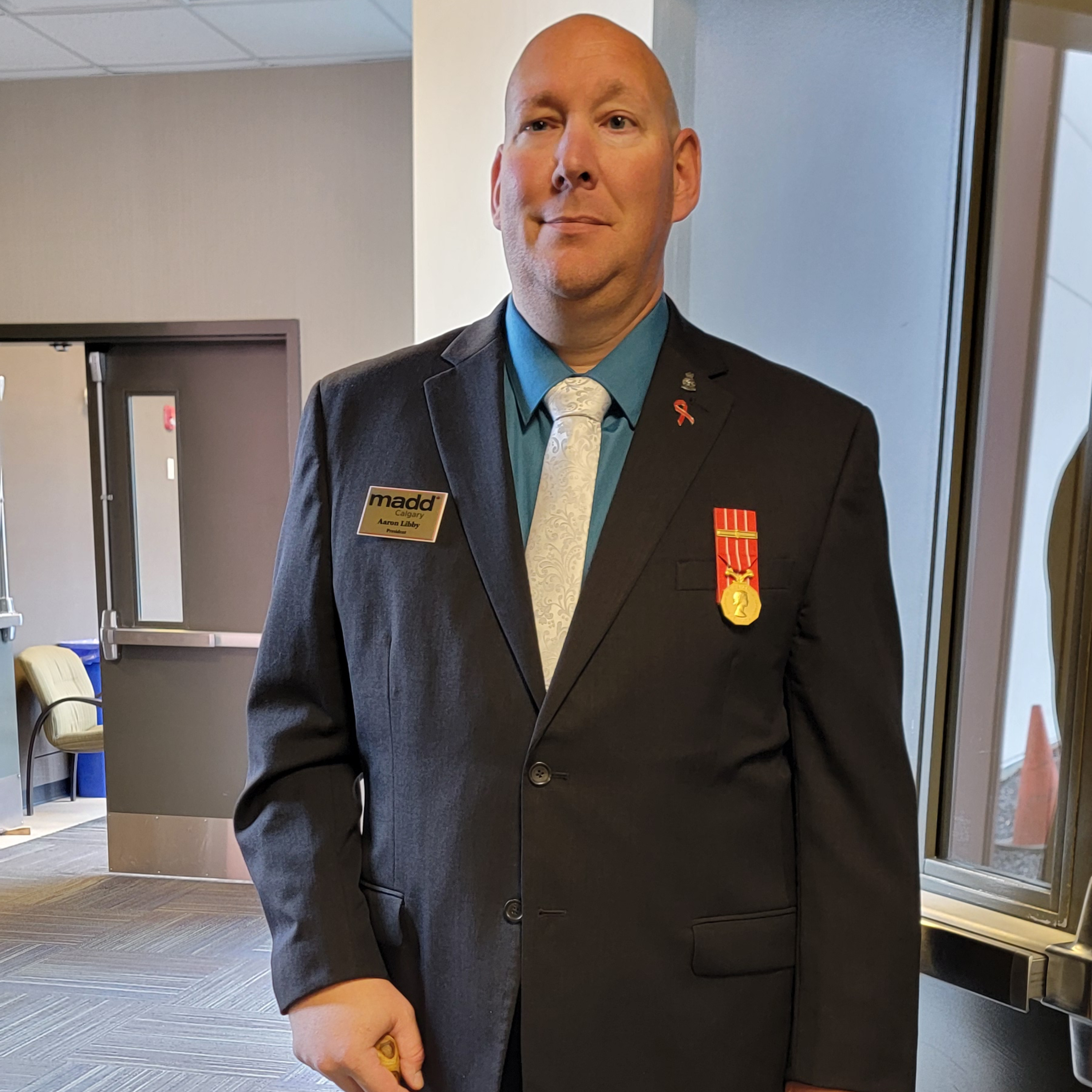 Leader of Tomorrow Aaron Libby President of Calgary MADD