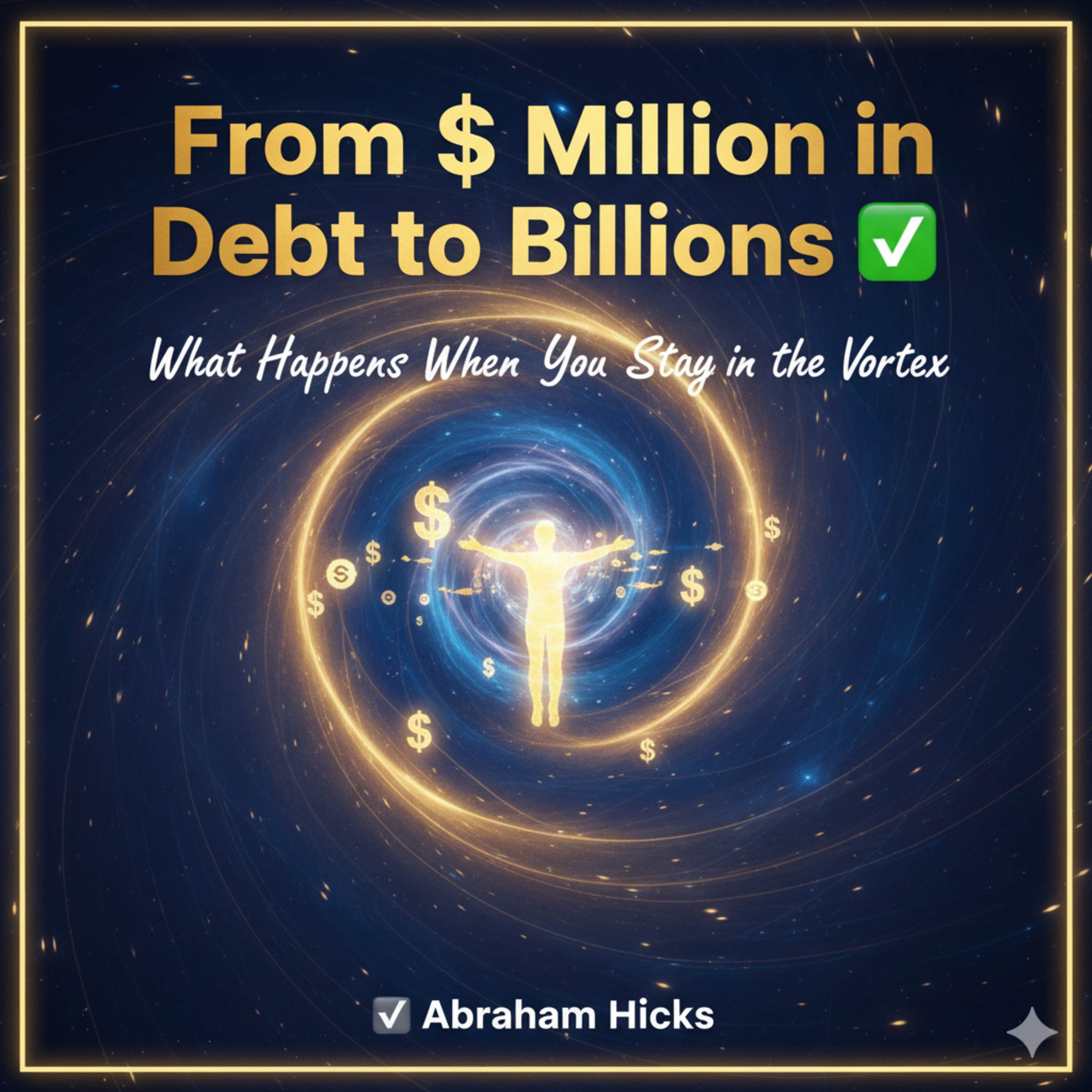 Abraham Hicks ~ From $1 Million in Debt to Billions: What Happens When You Stay in the Vortex ✅ episode artwork