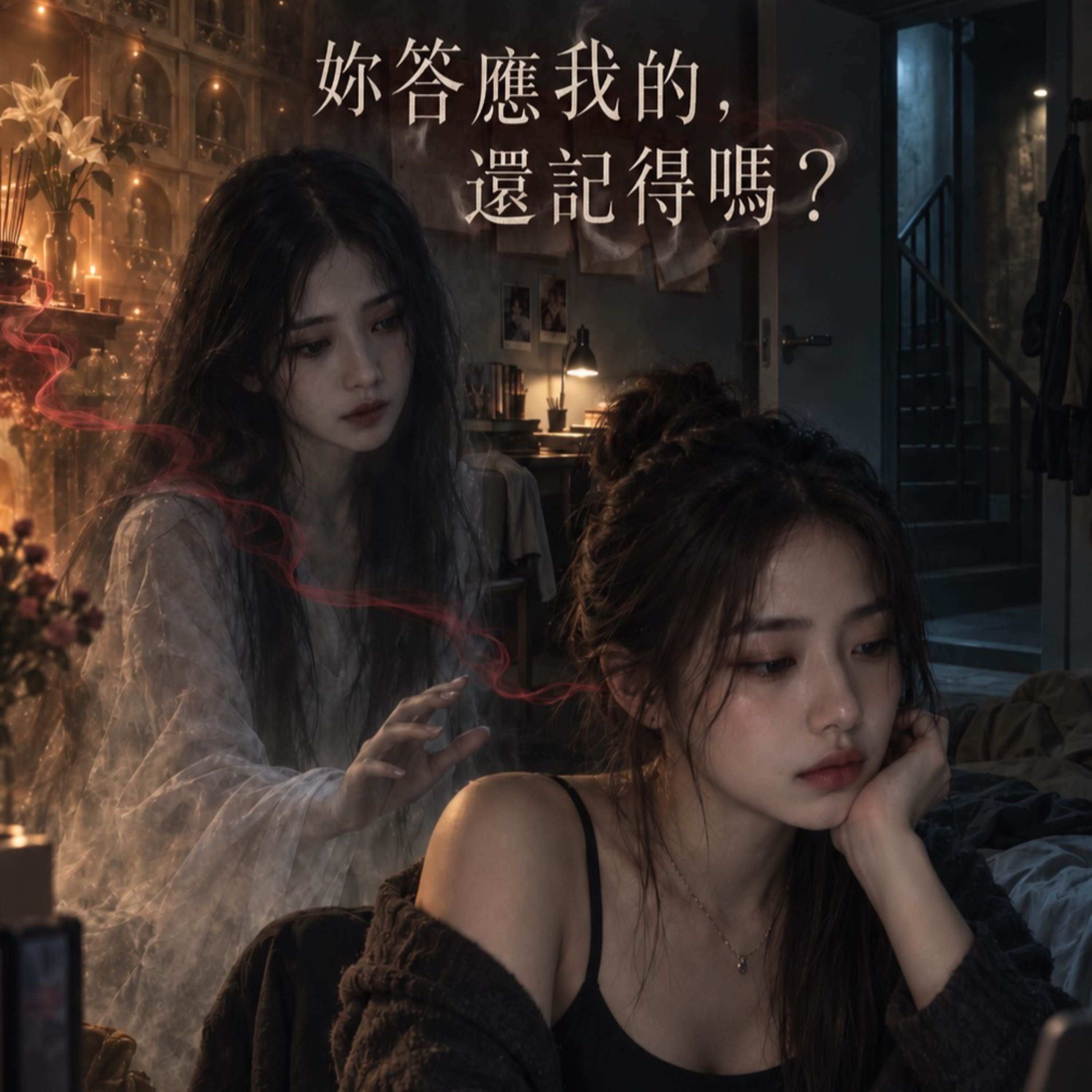 妳答應我的,還記得嗎?跳票的承諾,乾姐等了四年