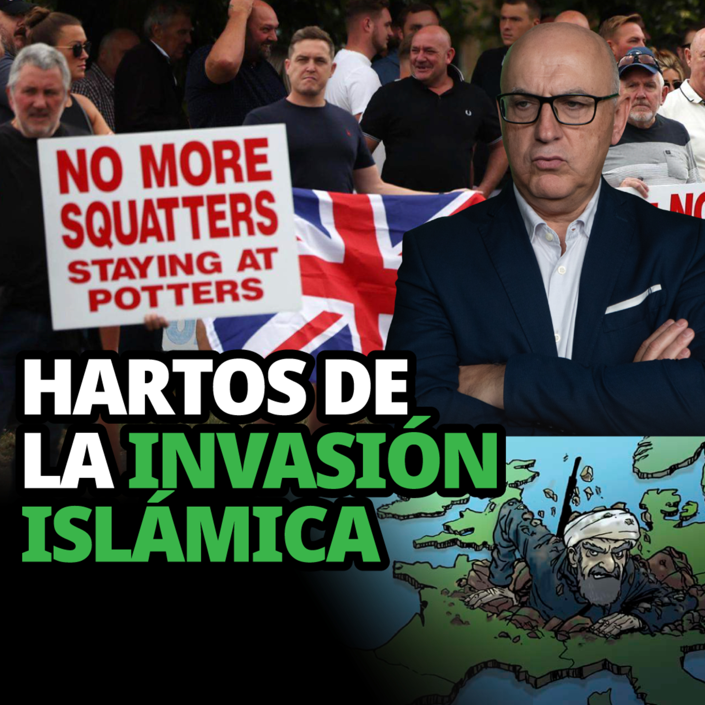 🇬🇧 RU: ESTALLIDO 🔥 CONTRA LA INVASIÓN MIGRATORIA ☪️ episode artwork