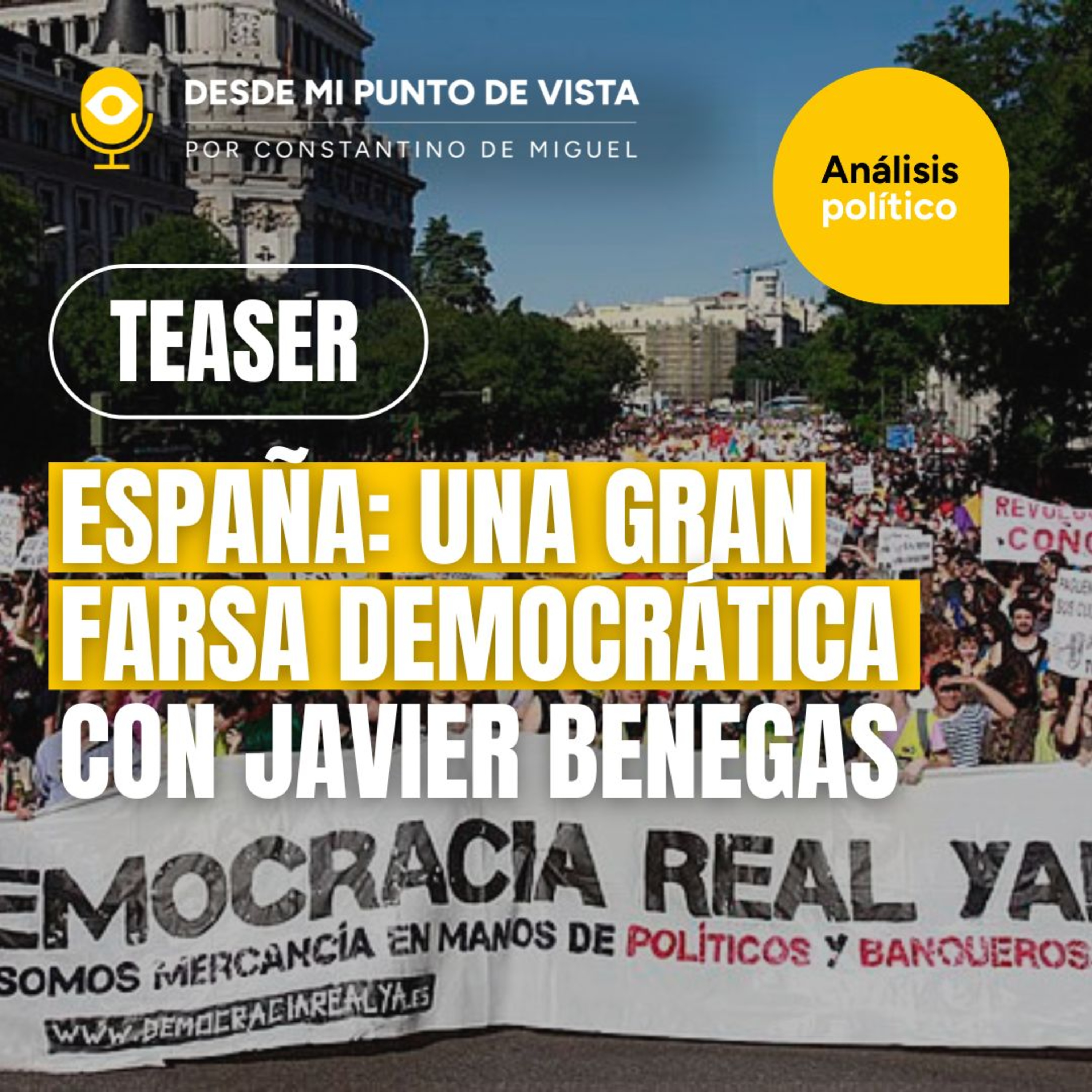 📢TEASER: Agenda 2030, partidocracia y resistencia junto a Javier Benegas 🔜 episode artwork