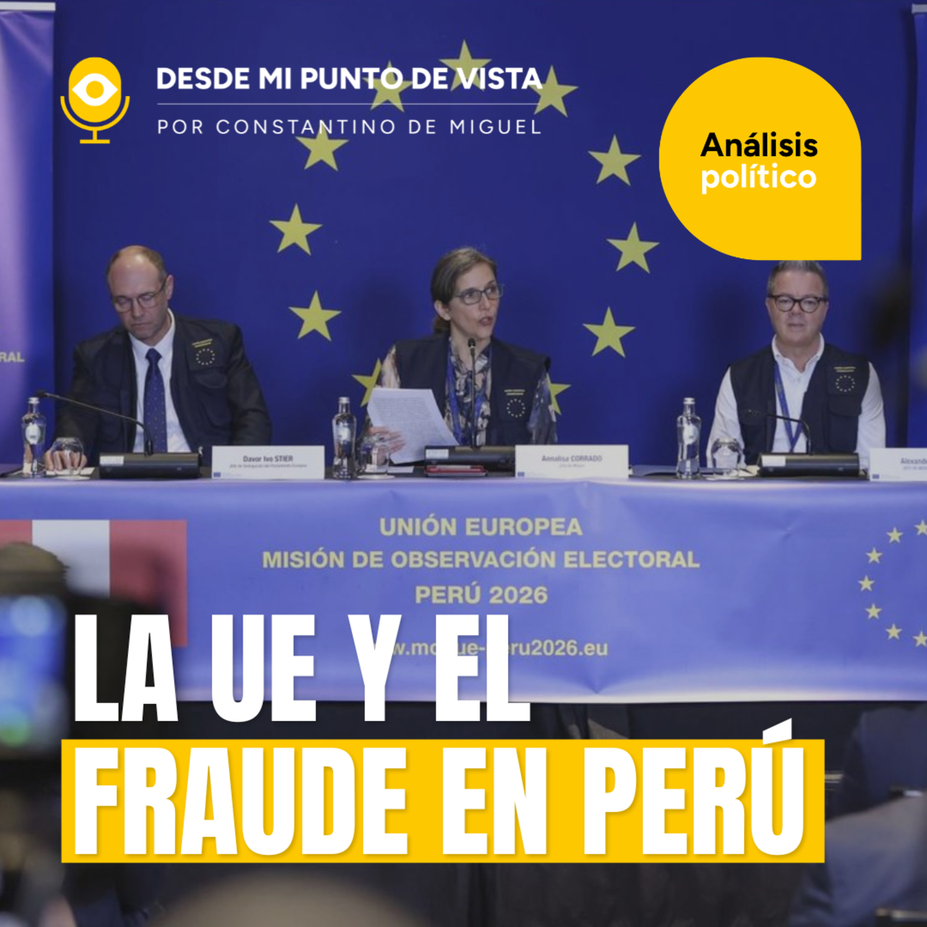 🇵🇪⚠️ Perú bajo la lupa: elecciones cuestionadas y el silencio de Europa episode artwork
