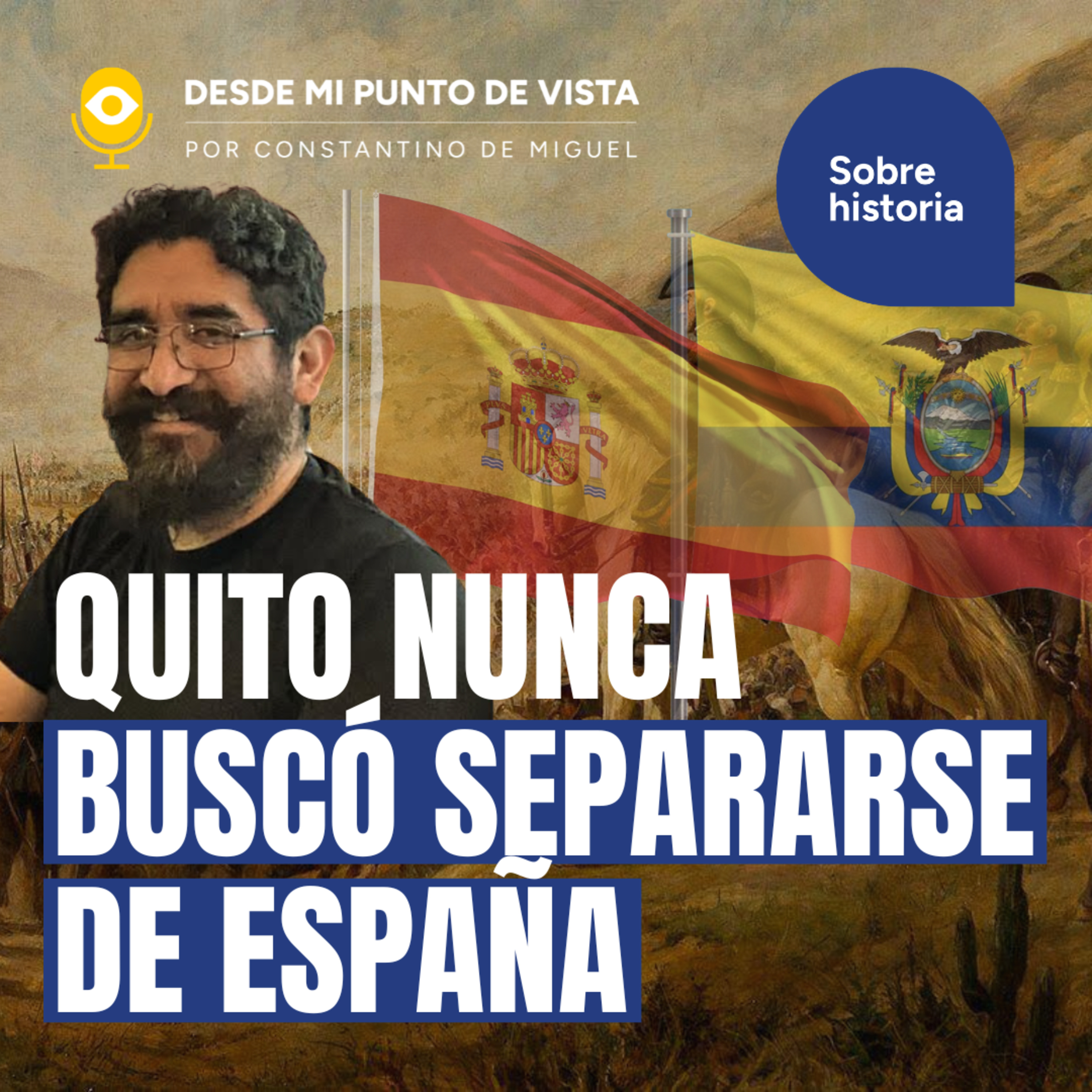 ⚠️ NOS MINTIERON SOBRE EL ORIGEN DEL ECUADOR | Entrevista con Alejandro Armijos episode artwork