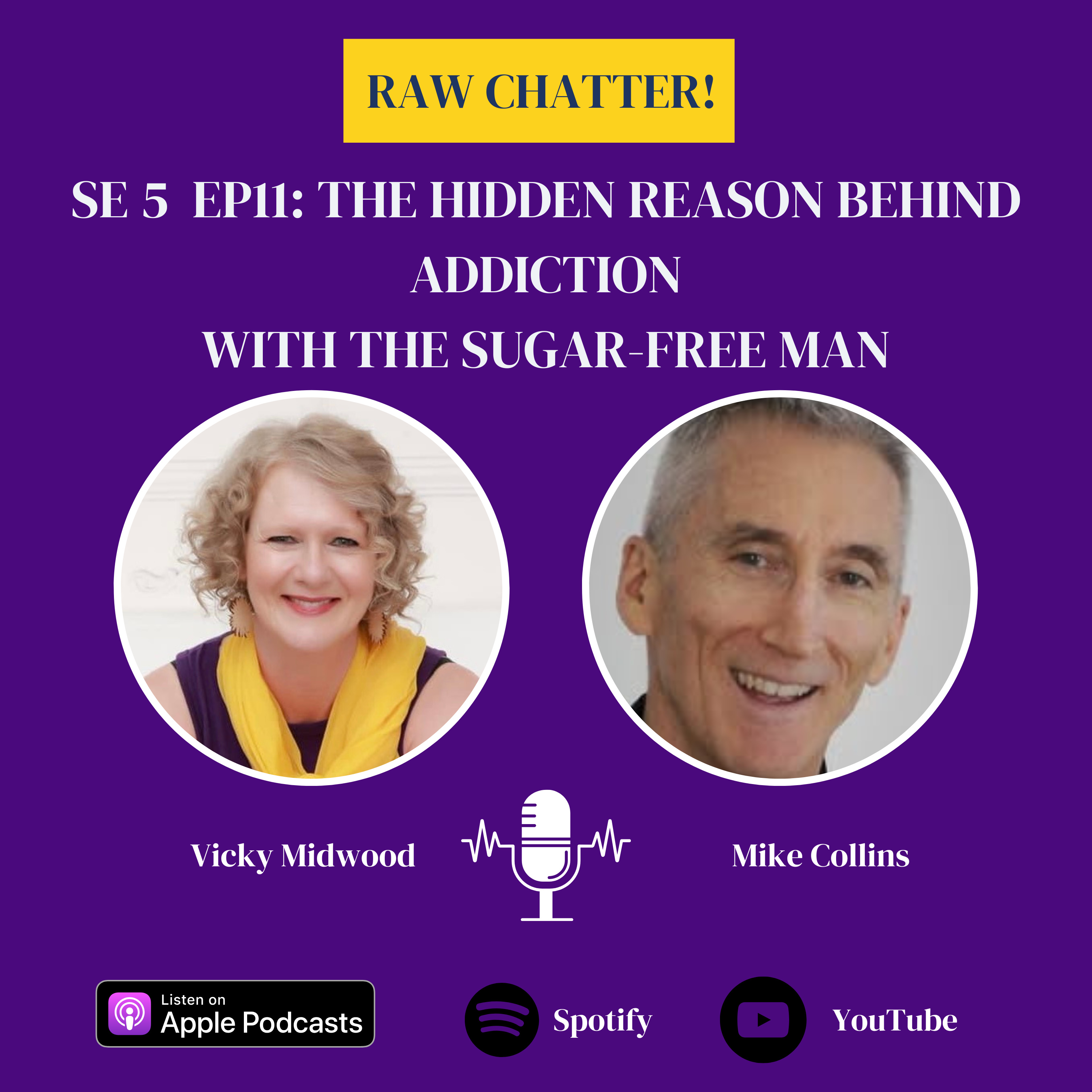 RAW CHATTER! Unfiltered Stories of Addiction, Recovery & Reinvention