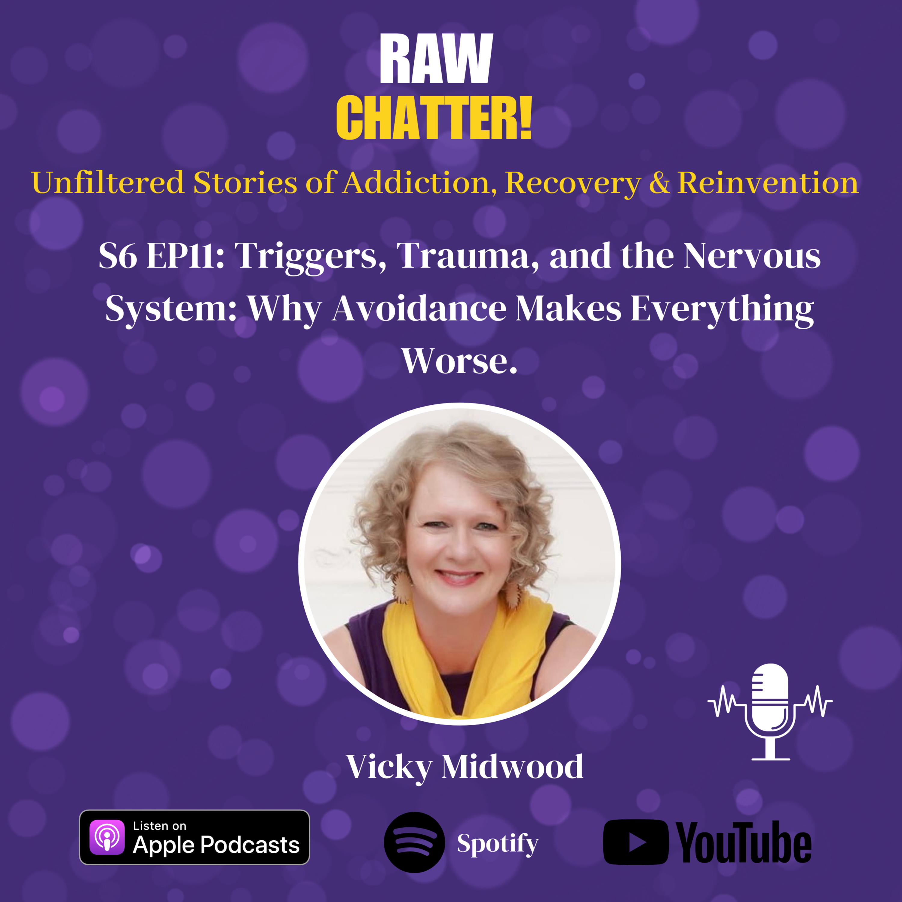 RAW CHATTER! Unfiltered Stories of Addiction, Recovery & Reinvention