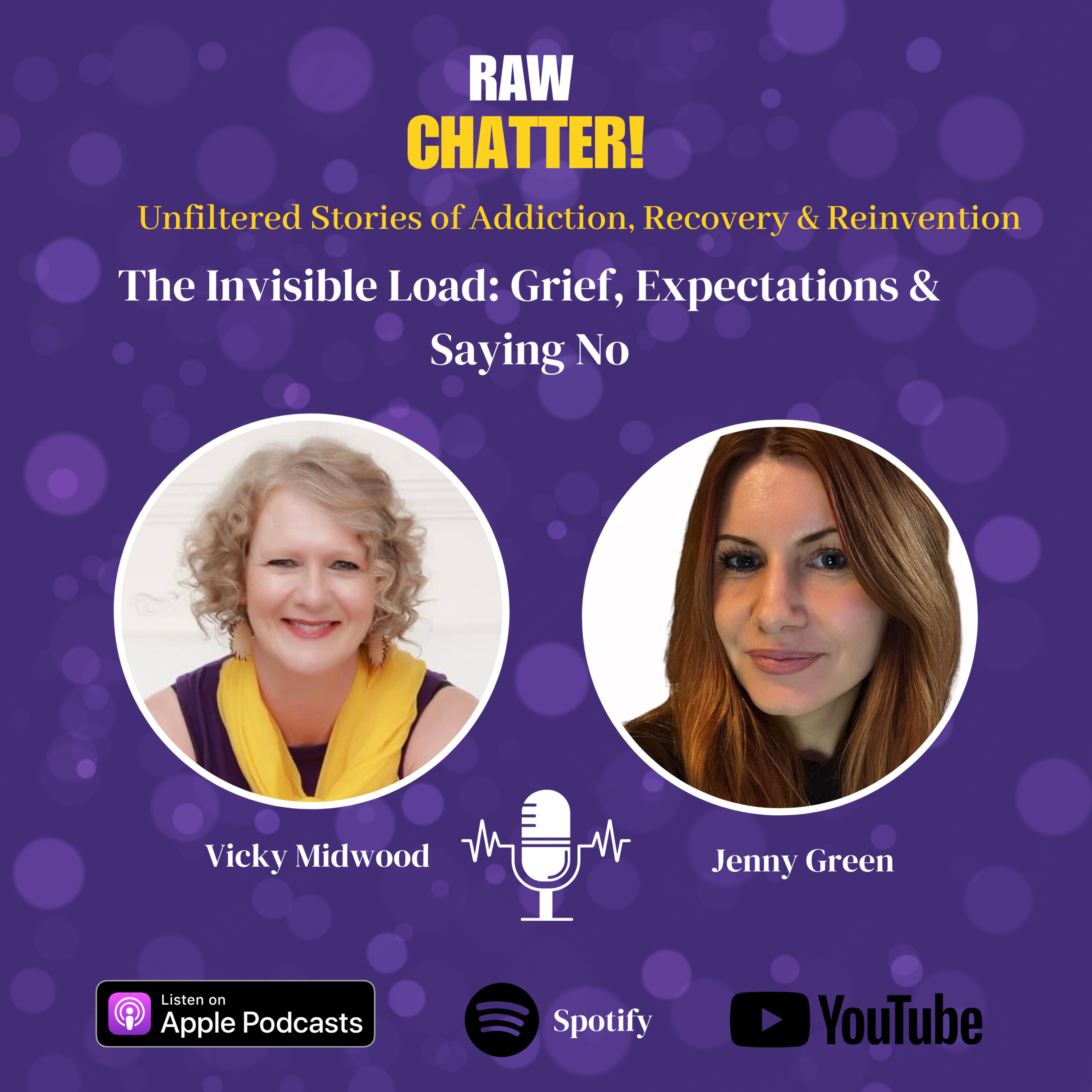 RAW CHATTER! Unfiltered Stories of Addiction, Recovery & Reinvention