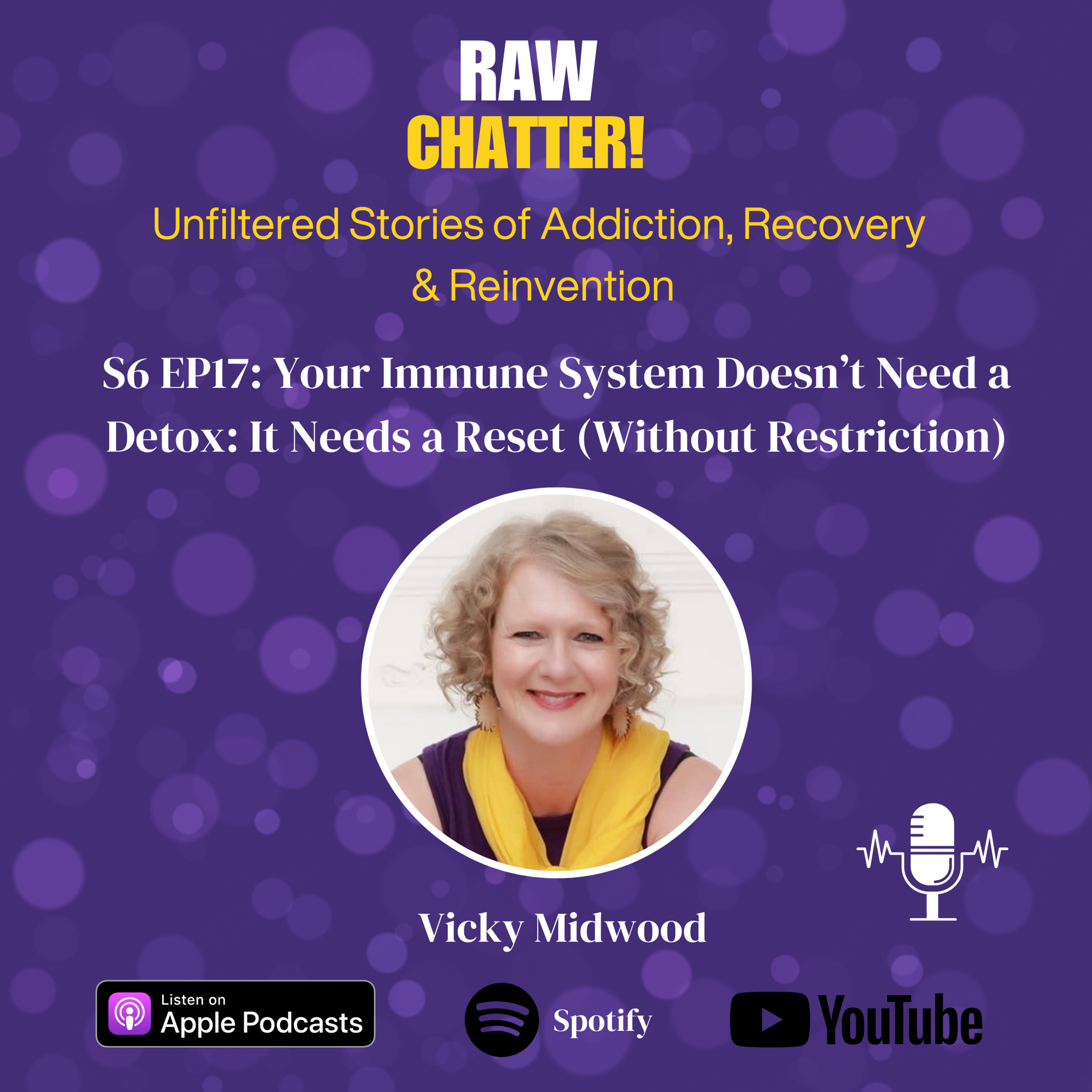 RAW CHATTER! Unfiltered Stories of Addiction, Recovery & Reinvention