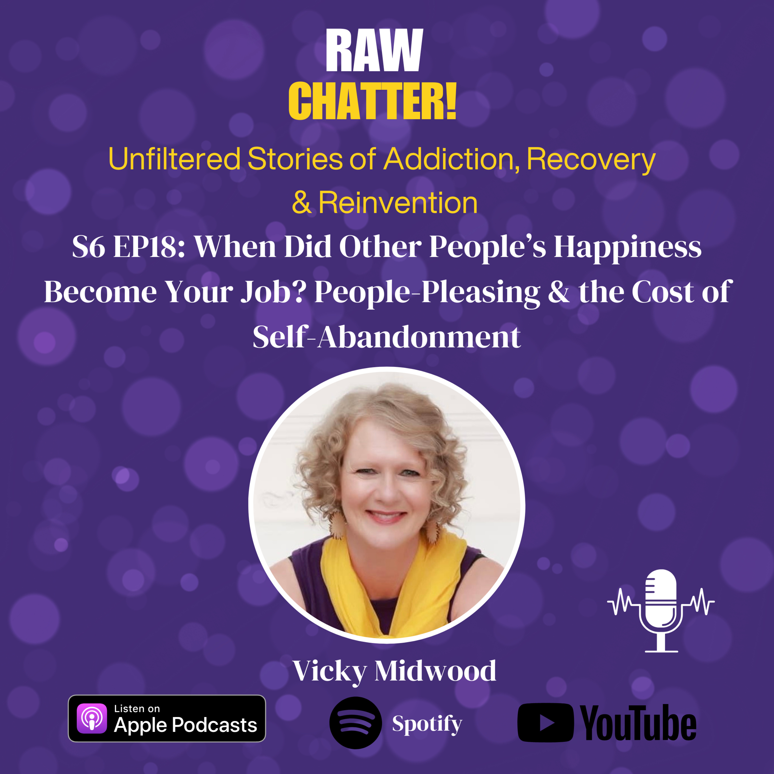 RAW CHATTER! Unfiltered Stories of Addiction, Recovery & Reinvention