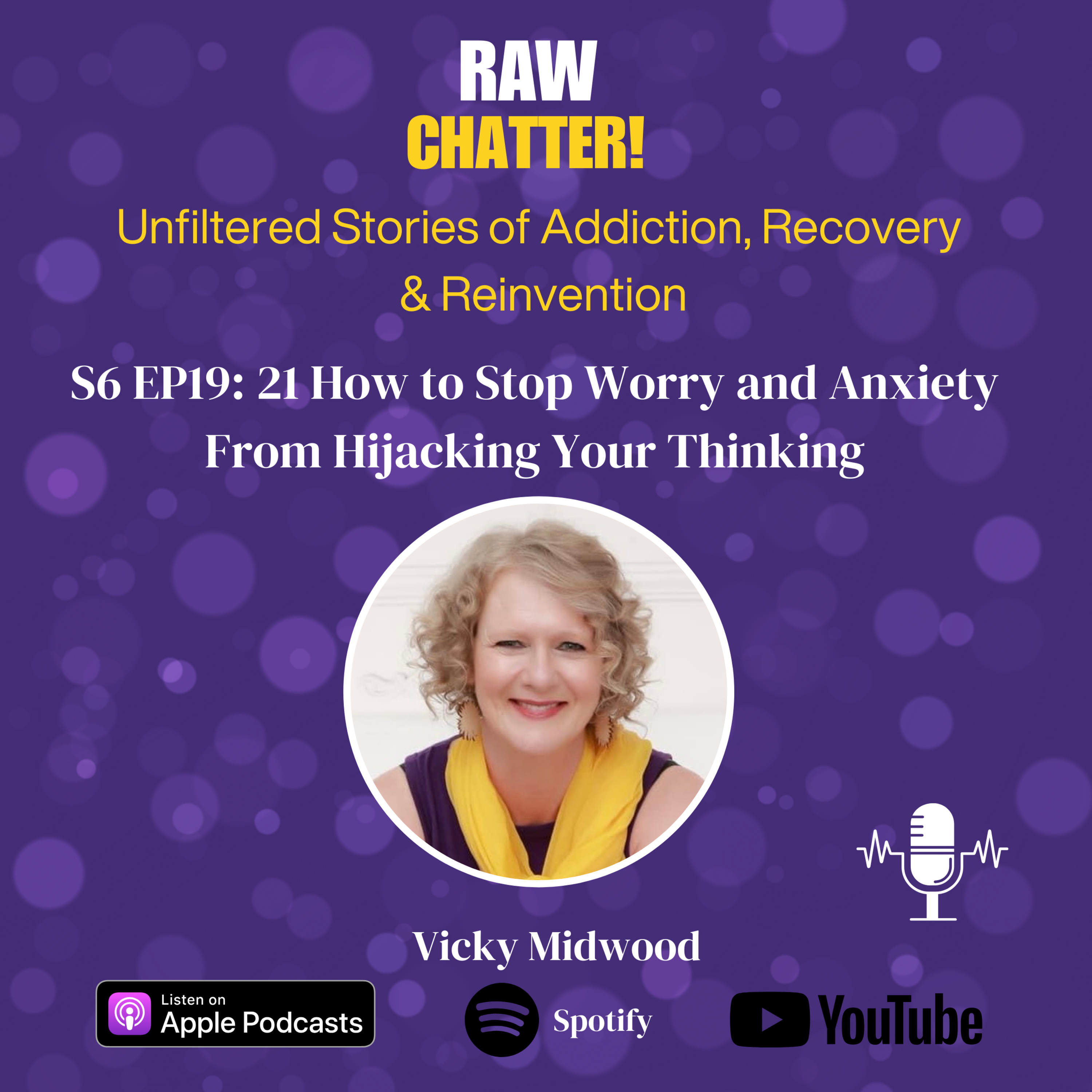 RAW CHATTER! Unfiltered Stories of Addiction, Recovery & Reinvention