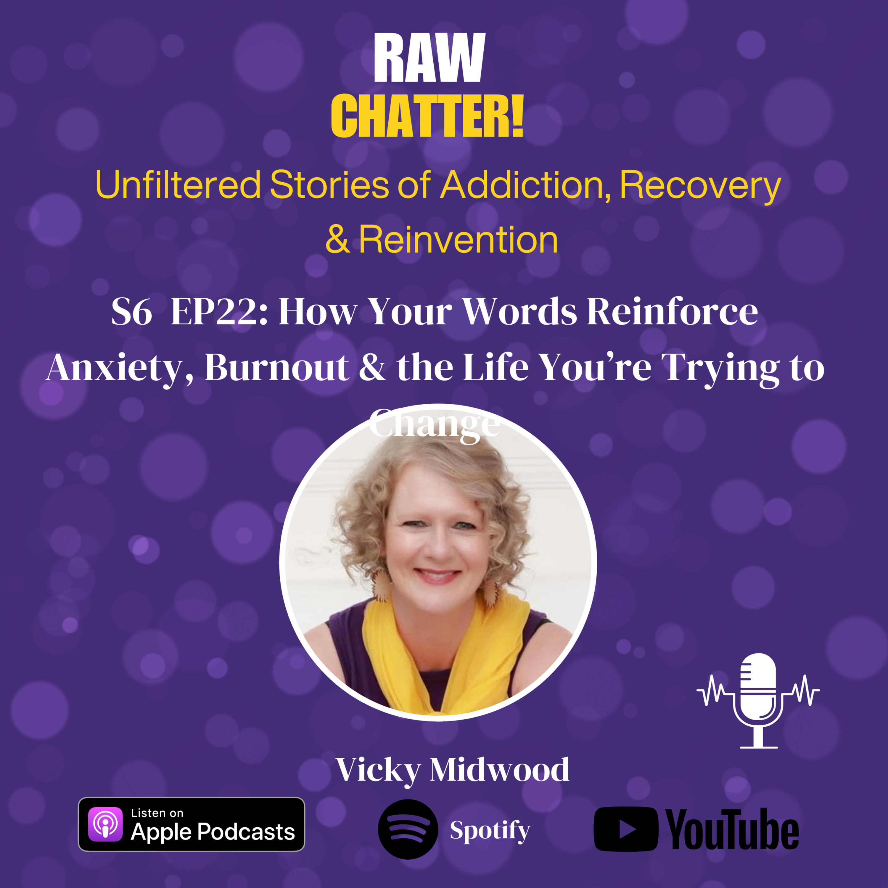 RAW CHATTER! Unfiltered Stories of Addiction, Recovery & Reinvention