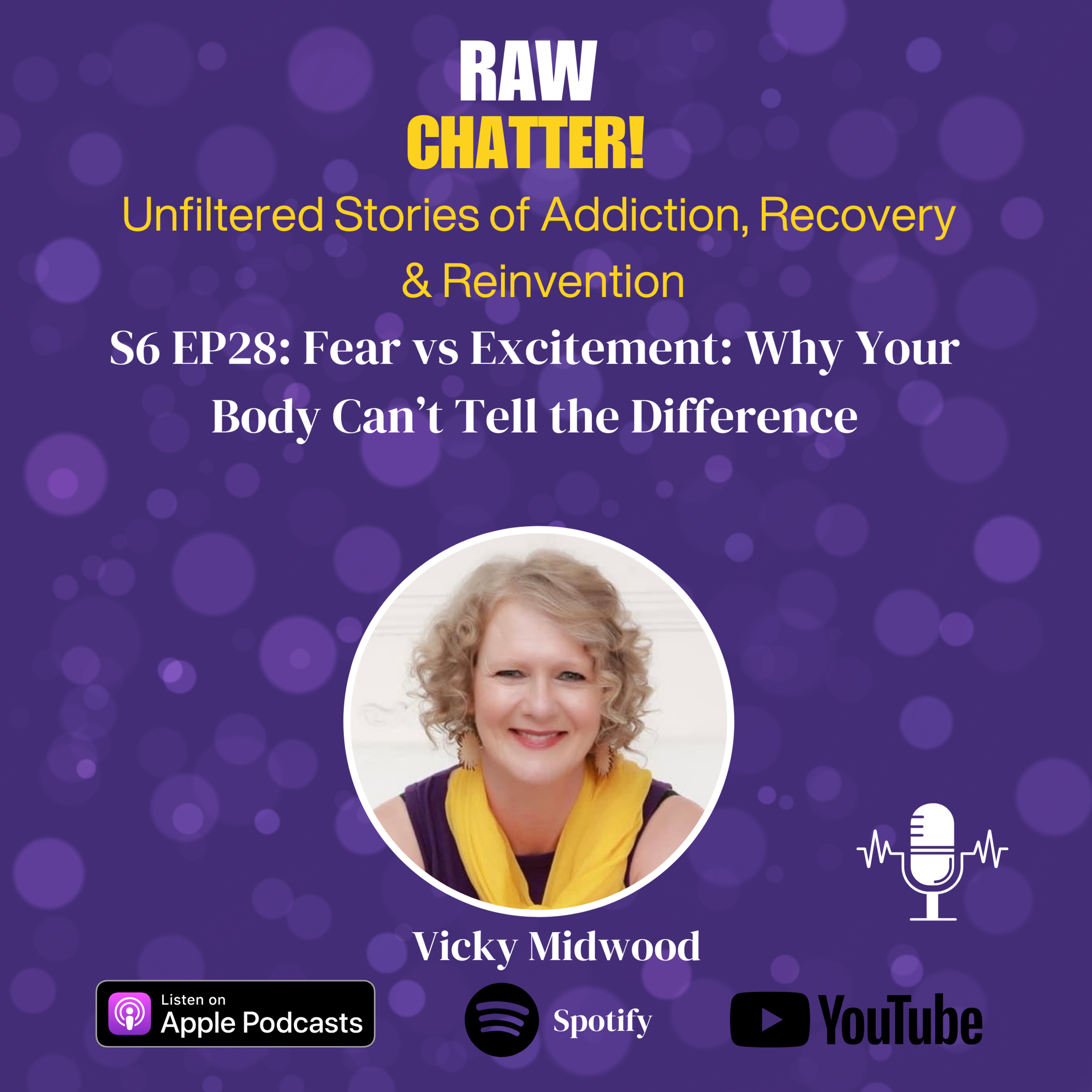 S6 EP28: Fear vs Excitement: Why Your Body Can’t Tell the Difference episode artwork