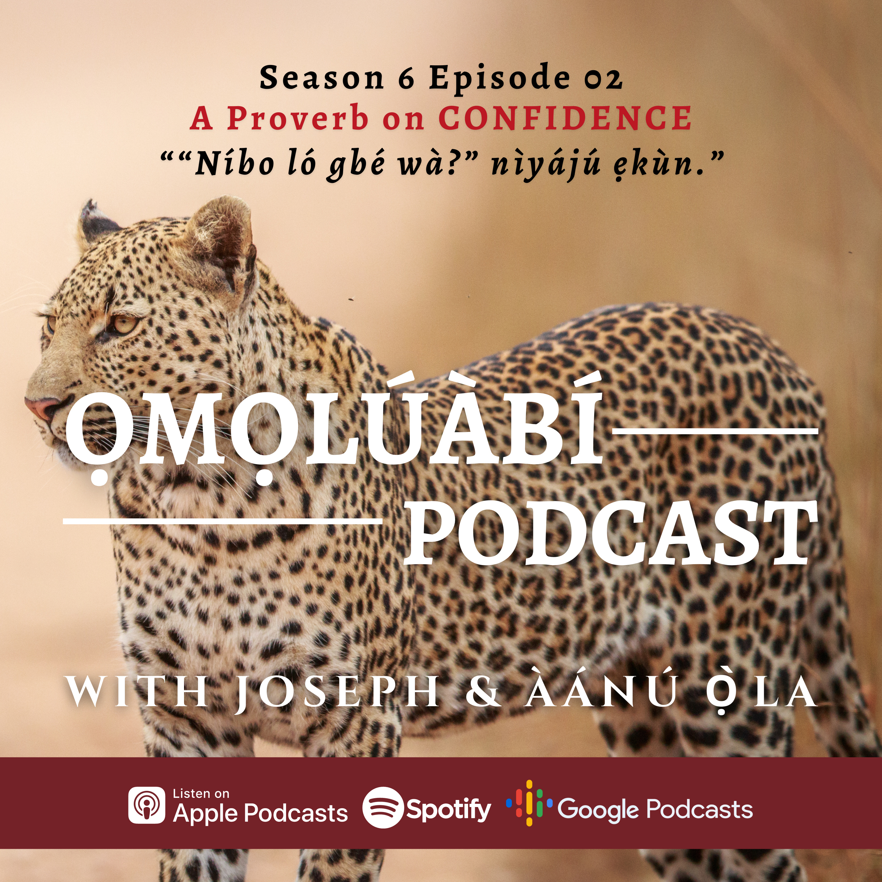 S6E02 - A Proverb on CONFIDENCE - ““Níbo ló gbé wà?” nìyájú ẹkùn.” episode artwork
