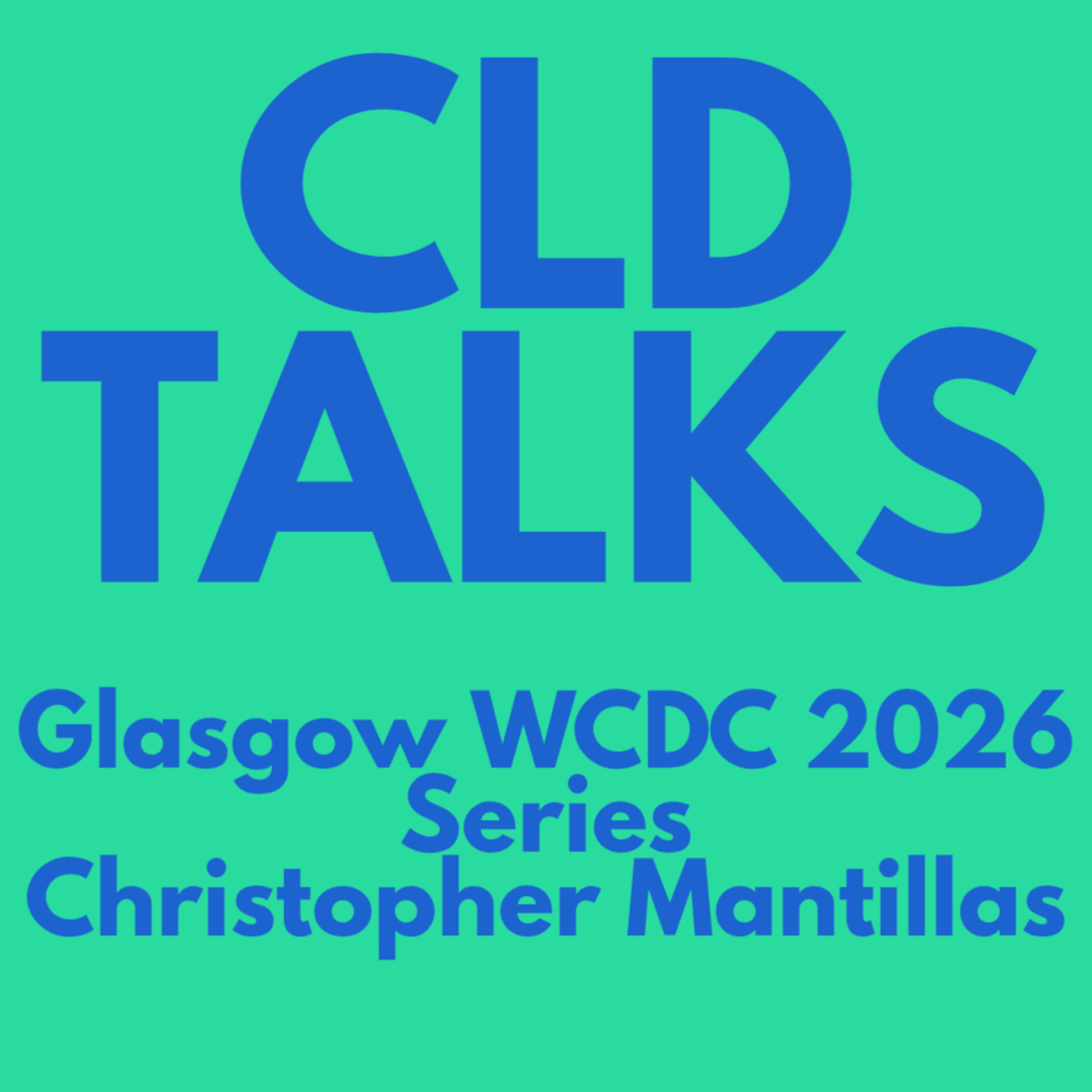 Christopher Mantillas @ The World Community Development Conference episode artwork