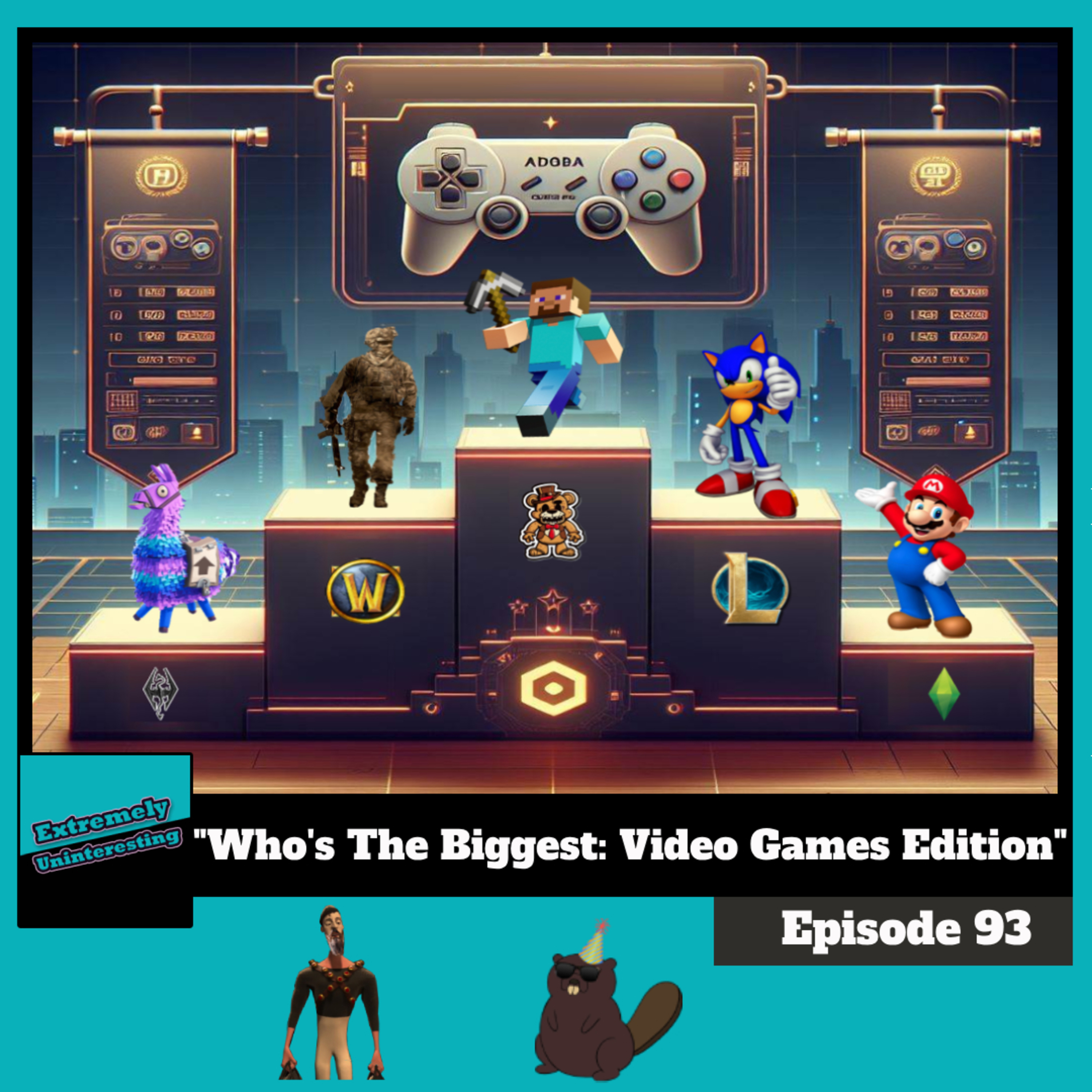 #93: Who's The Biggest: Video Games Edition episode artwork