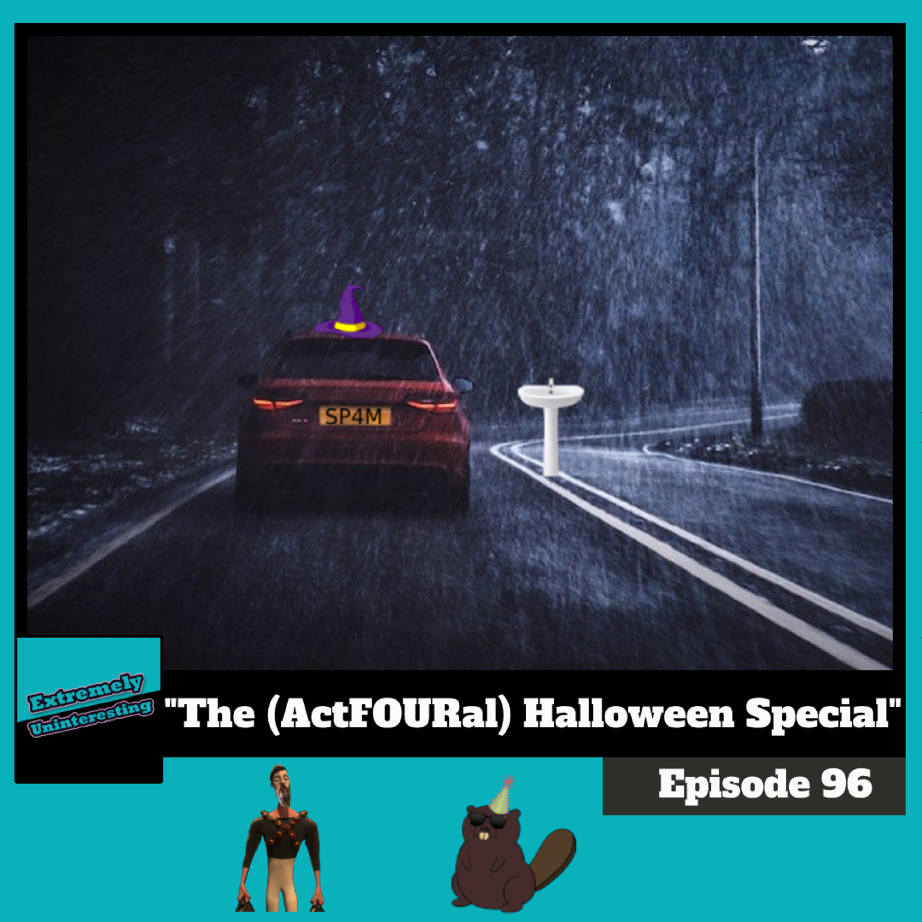 #96: The (ActFOURal) Halloween Special episode artwork