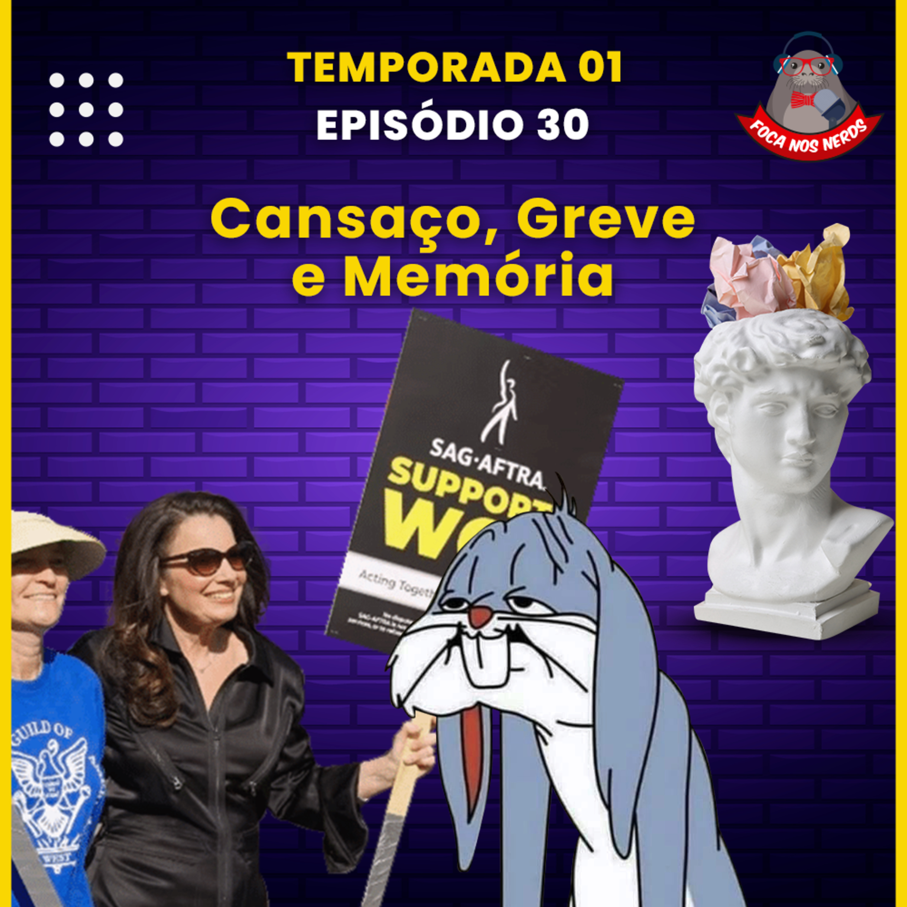 cover of episode FocaCast #030 - Cansaço no trabalho, greve de Hollywood e o valor das memórias