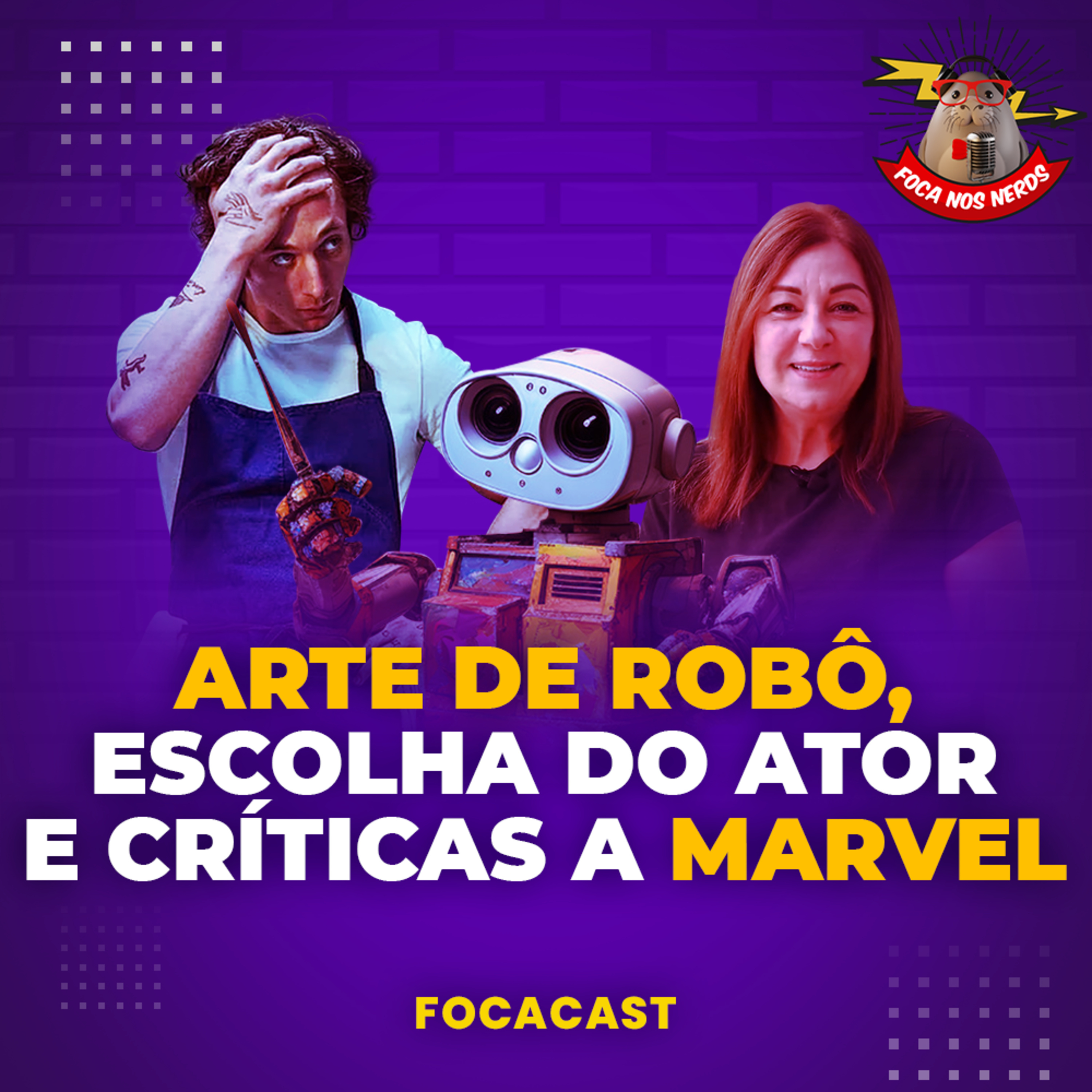 cover of episode FocaCast #048 - IA no Jabuti, Atores que rejeitam filmes de heróis e o cancelamento de Isabela Boscov
