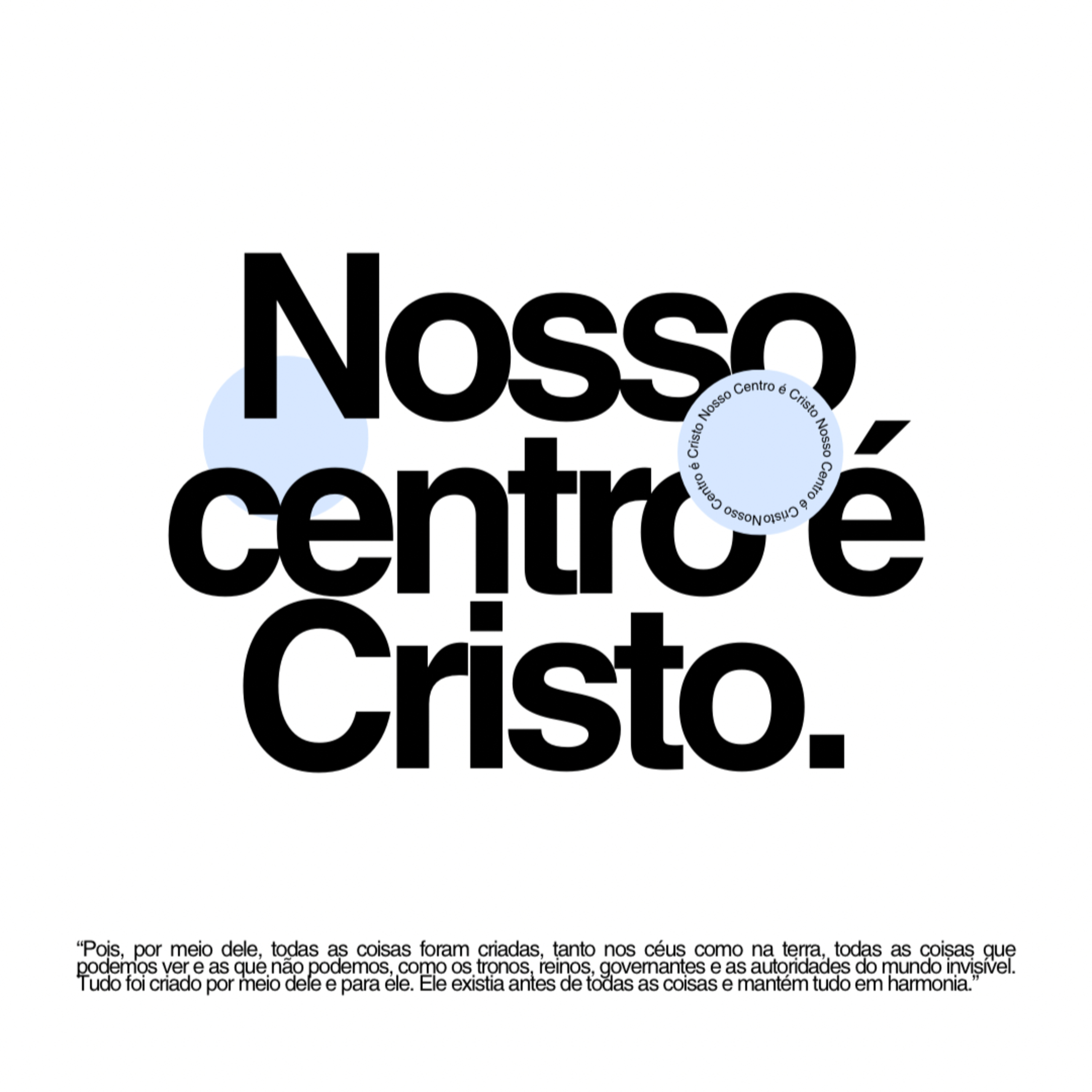 Nosso Centro é Cristo I Pra. Thais Almeida 