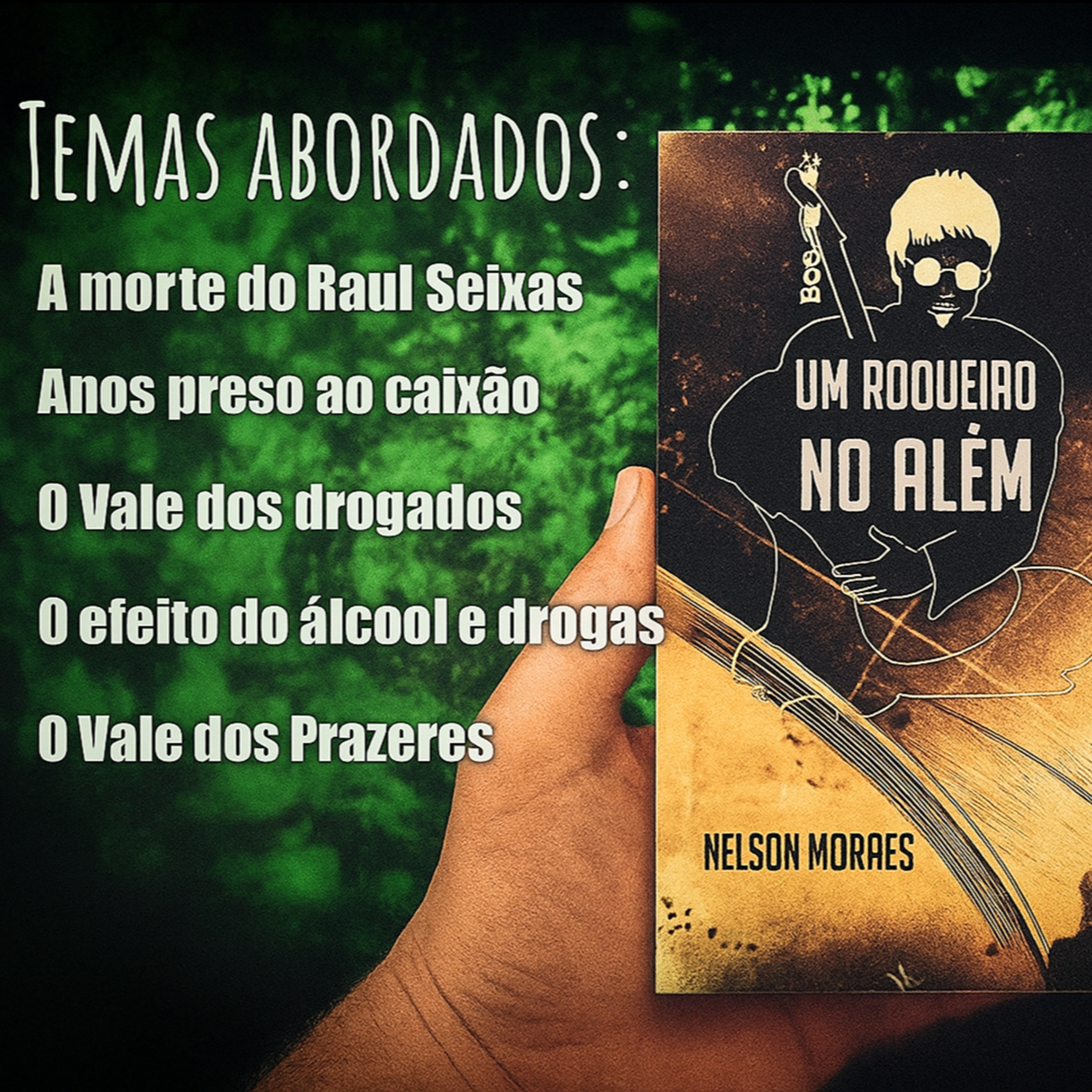 UM ROQUEIRO NO ALÉM - Psicografia do Raul Seixas (AudioLivro COMPLETO/ Audiobook espírita) episode artwork