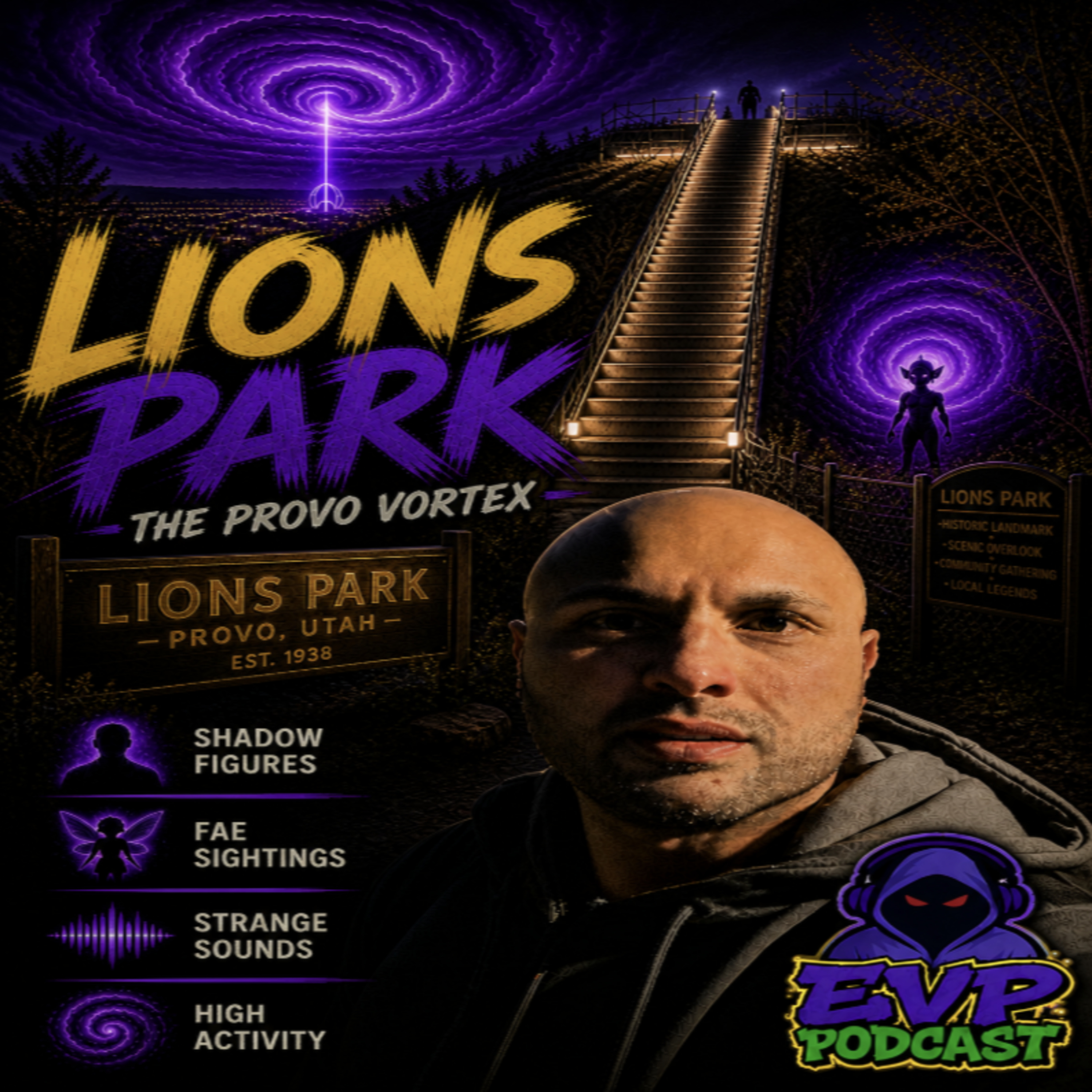 201 - Lions Park – The Provo Vortex episode artwork