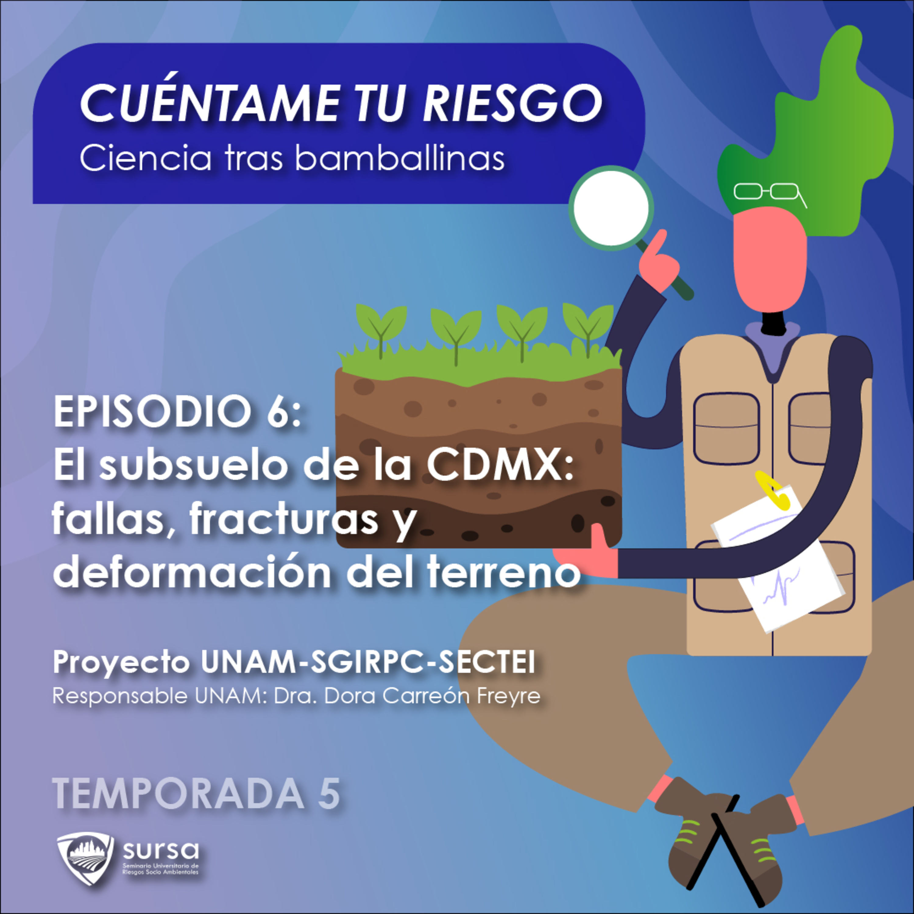 Portada de Cuéntame tu riesgo: Ciencia tras bambalinas.