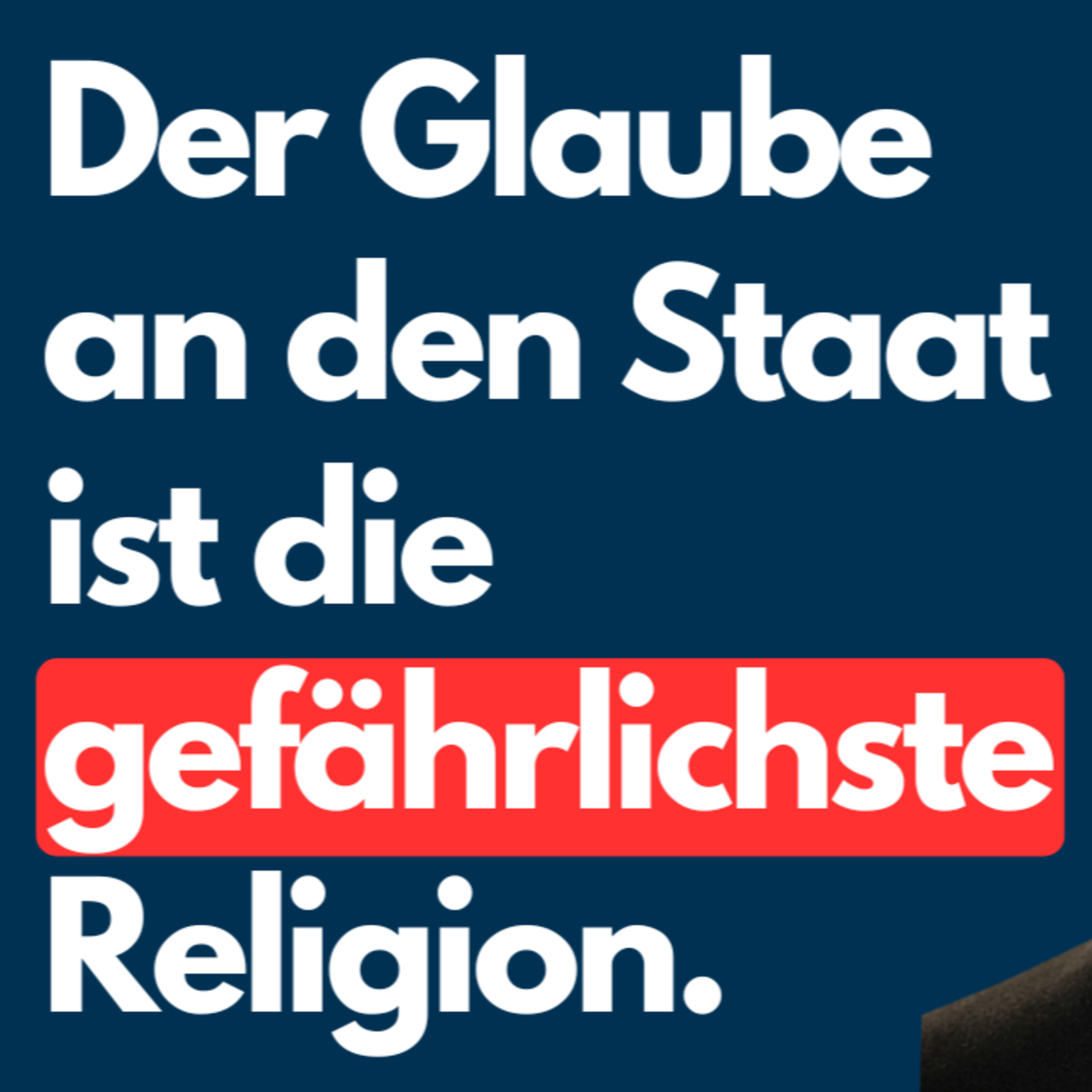 Braucht es wirklich einen Staat? Andreas Schnebels Kommentar zu Norbert Bolz episode artwork