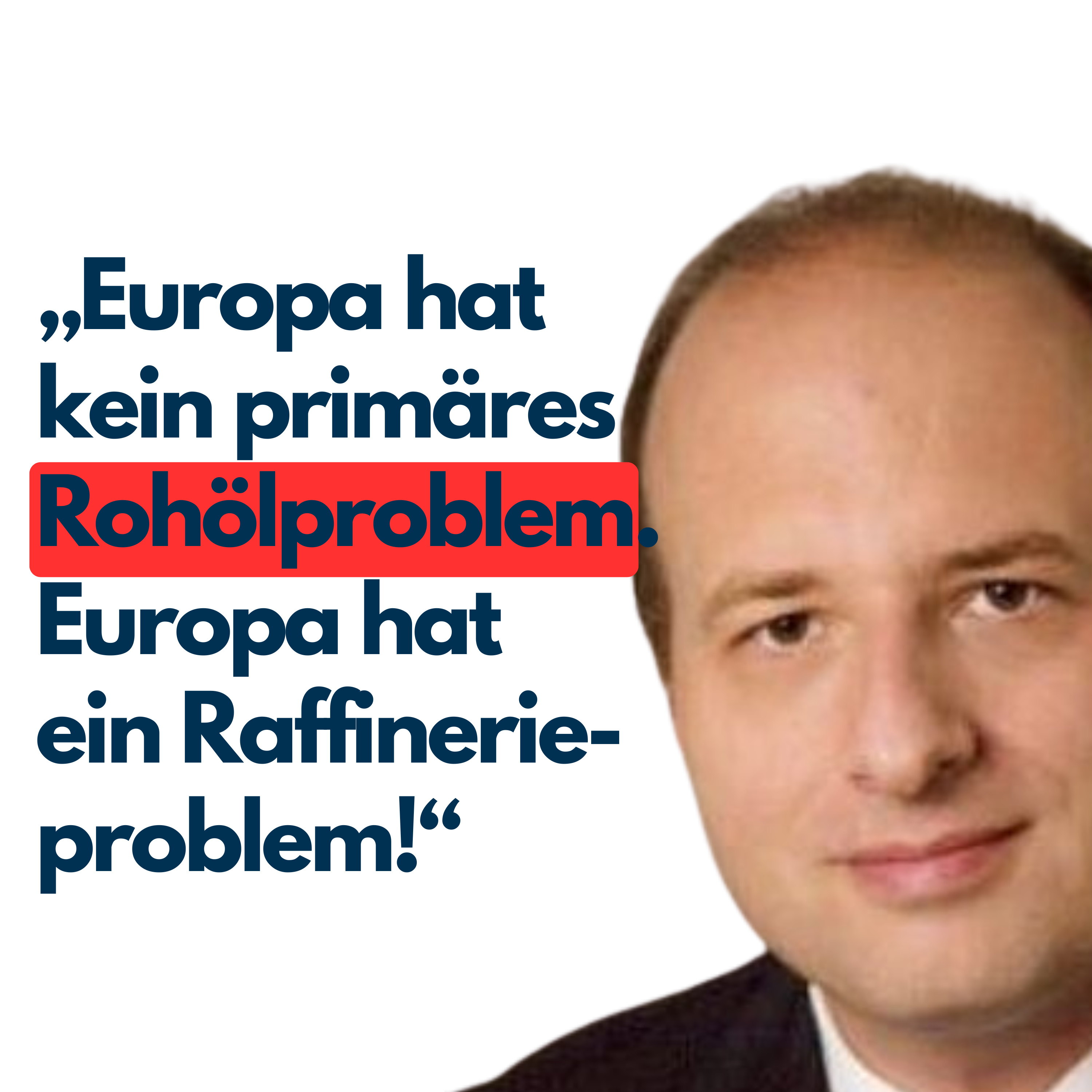 Diplom-Chemiker: Raffinerien sind die Achillesferse Europas! episode artwork