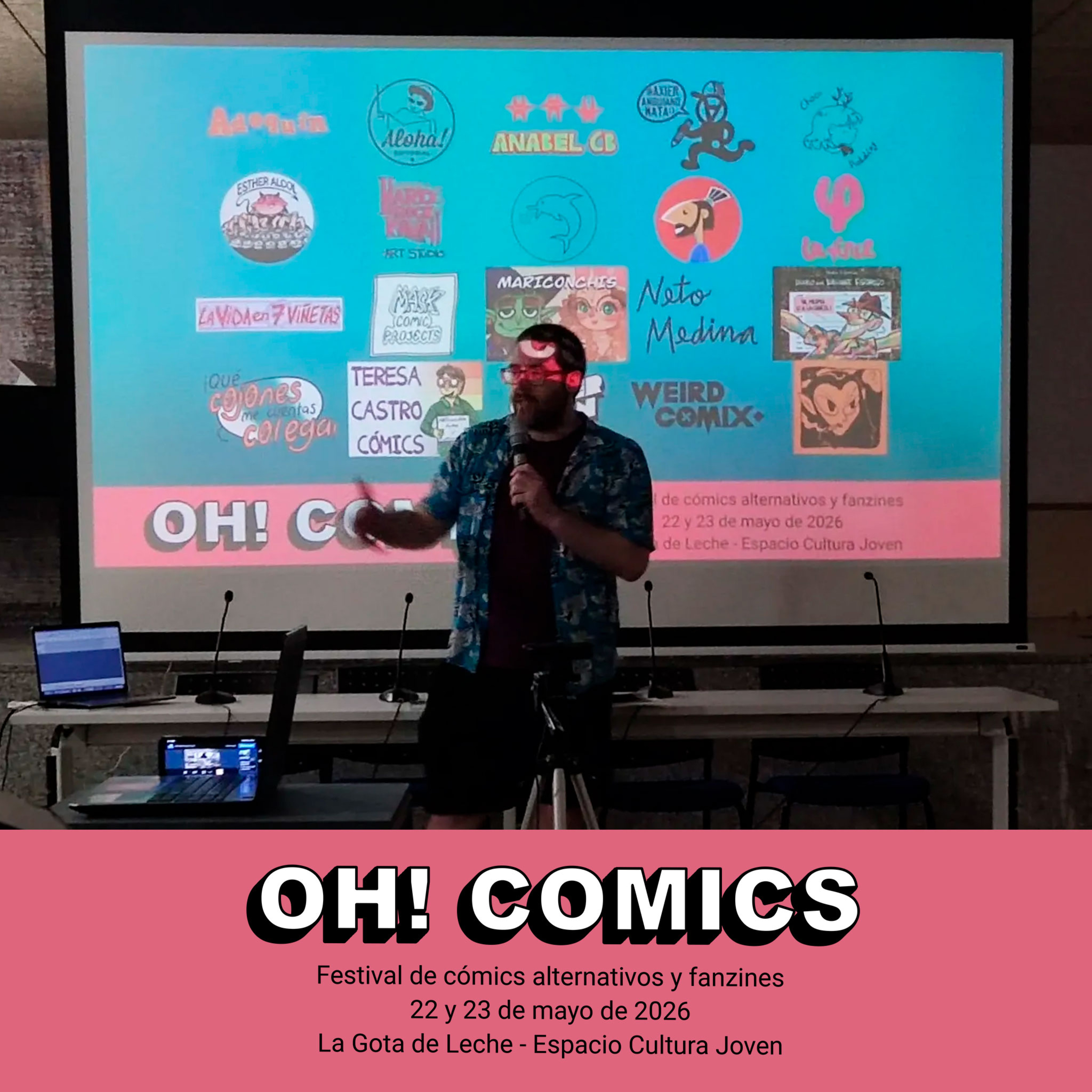 Portada de Oh! comics fest