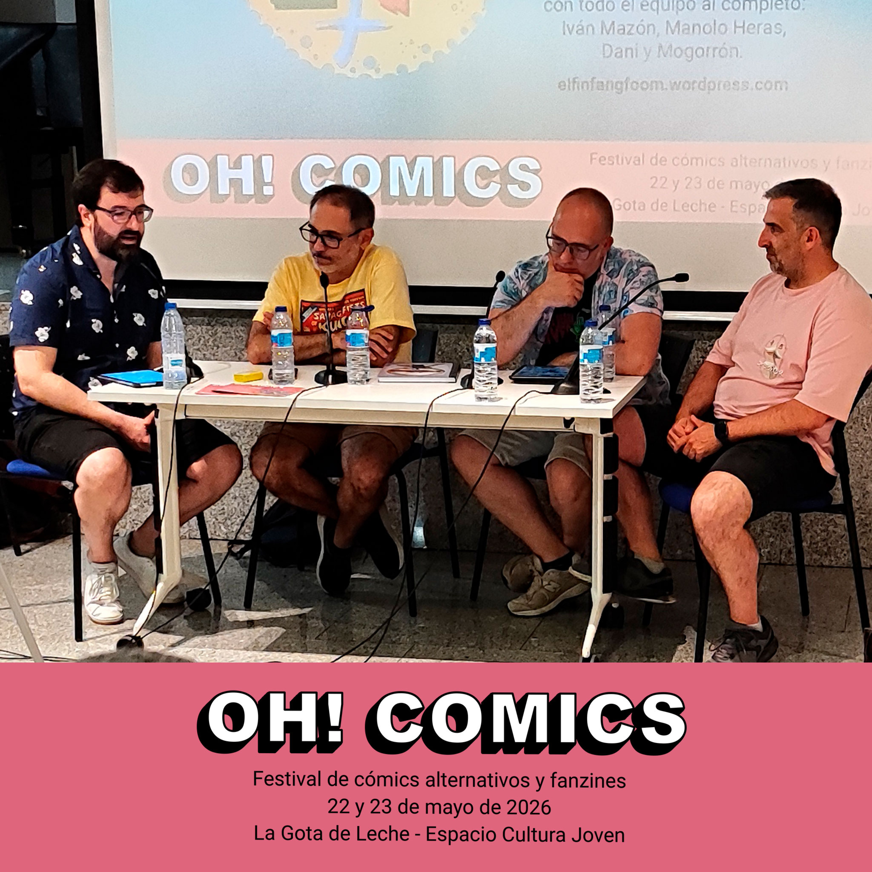 Portada de Oh! comics fest
