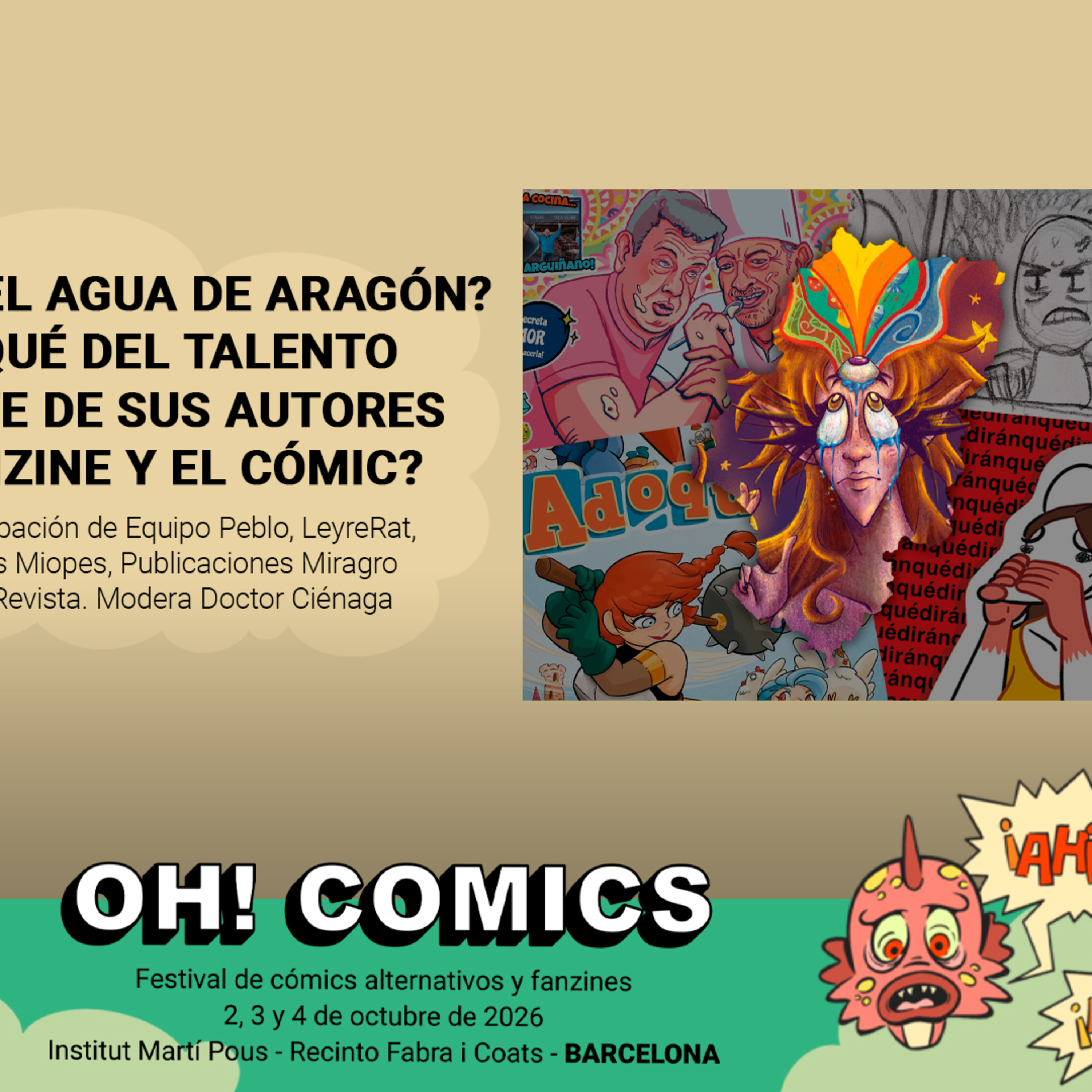 Portada de Oh! comics fest