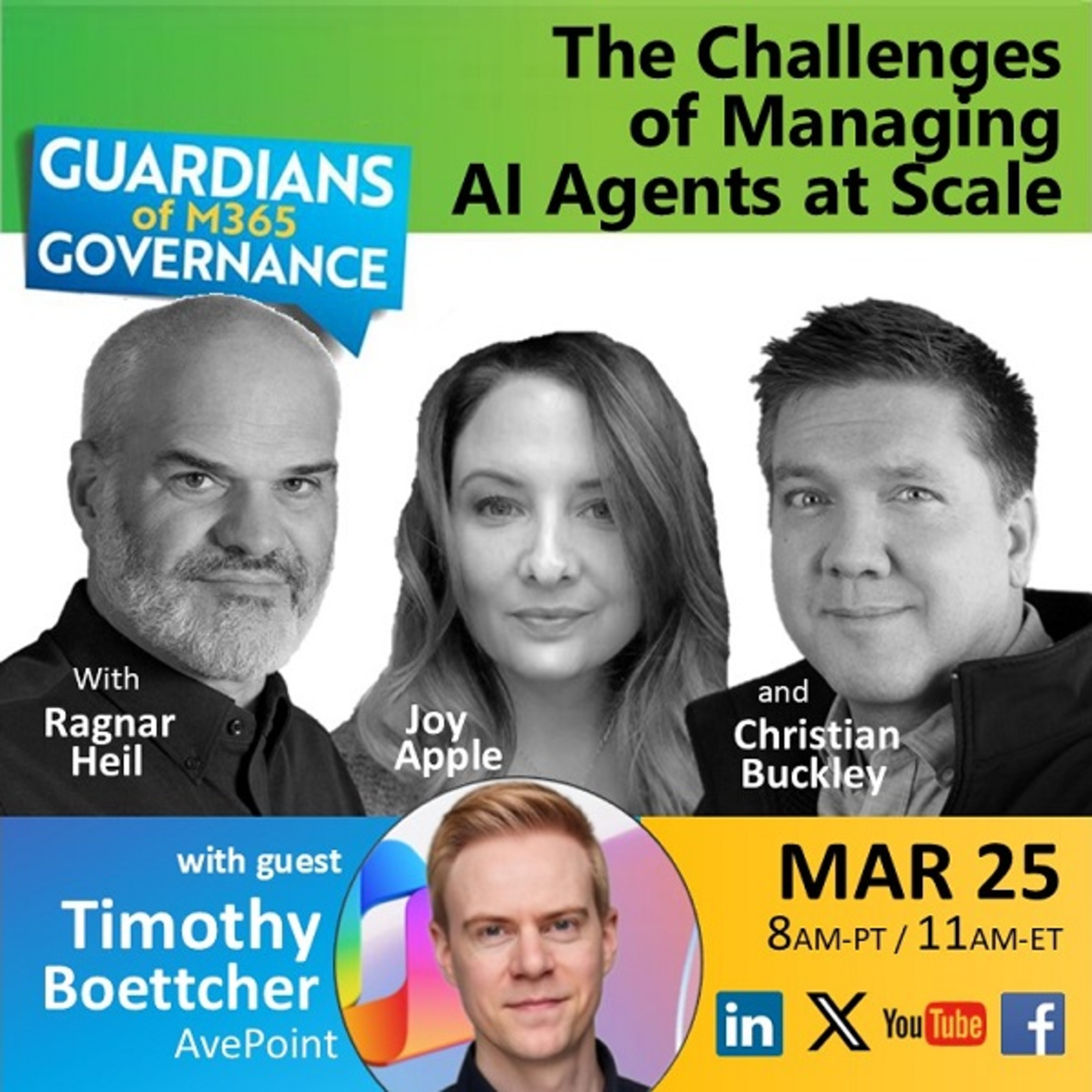 Agent Sprawl, Quality Gates & the M365 E7 Reality Check with Timothy Boettcher (AvePoint) episode artwork