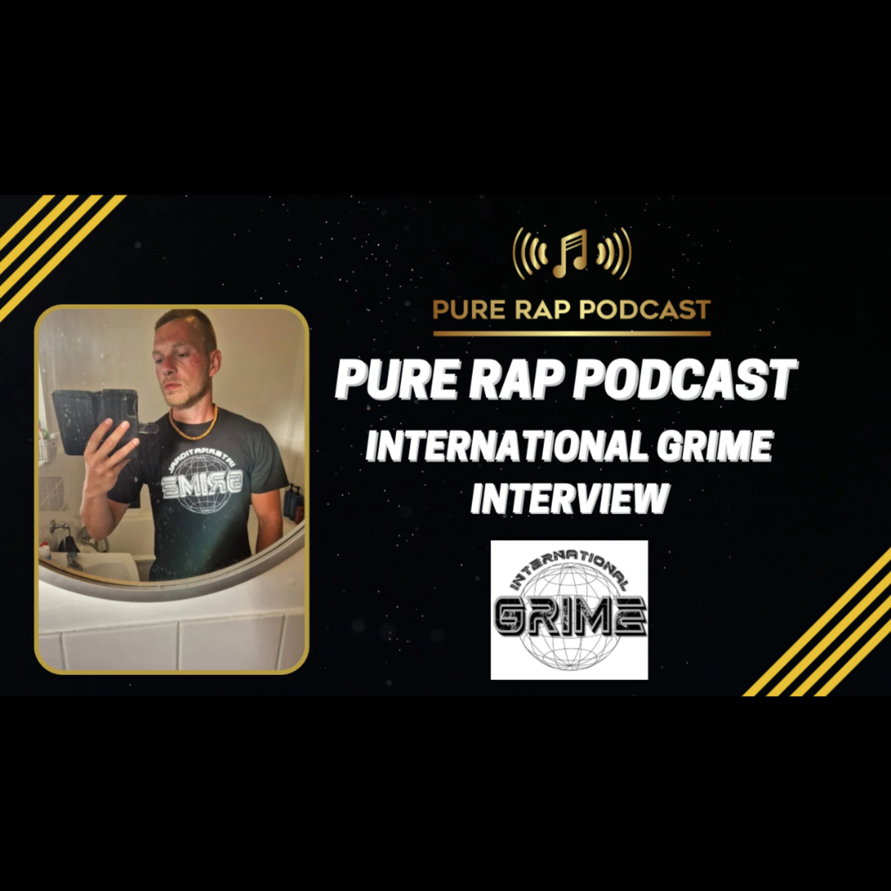 Pure Rap Podcast - International Grime Interview + Mc.K Grime Freestyle