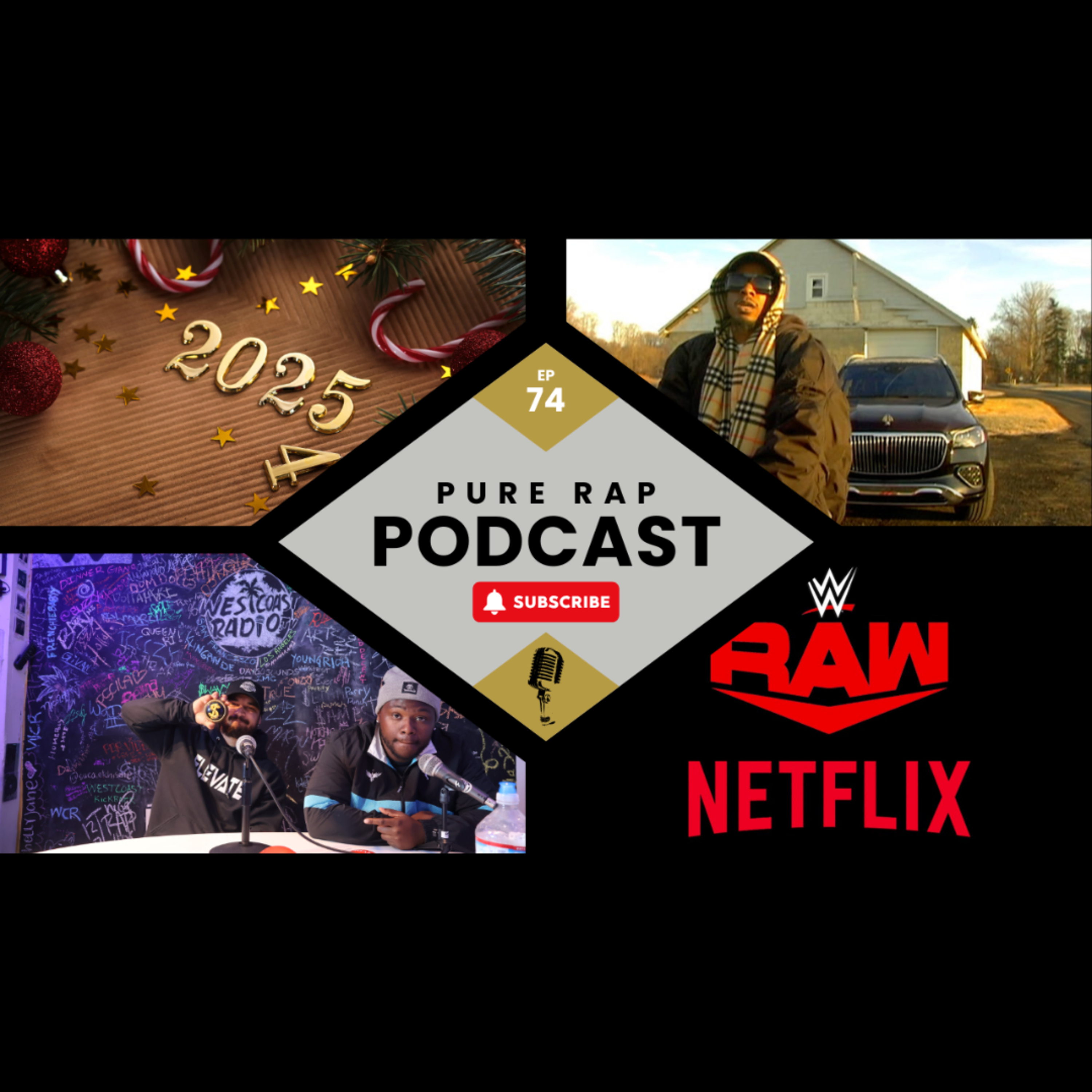 Happy New Year 2025, New Joey Bada$$ & Drake Freestyles, Raw On Netflix - Ep. 74