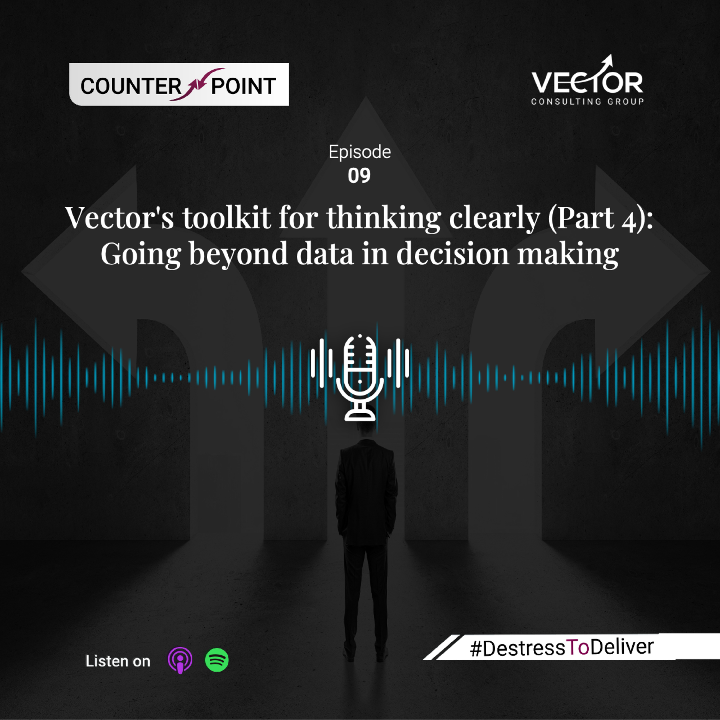 Ep#9 Vector's toolkit for thinking clearly (Part 4): Going beyond data in decision making episode artwork