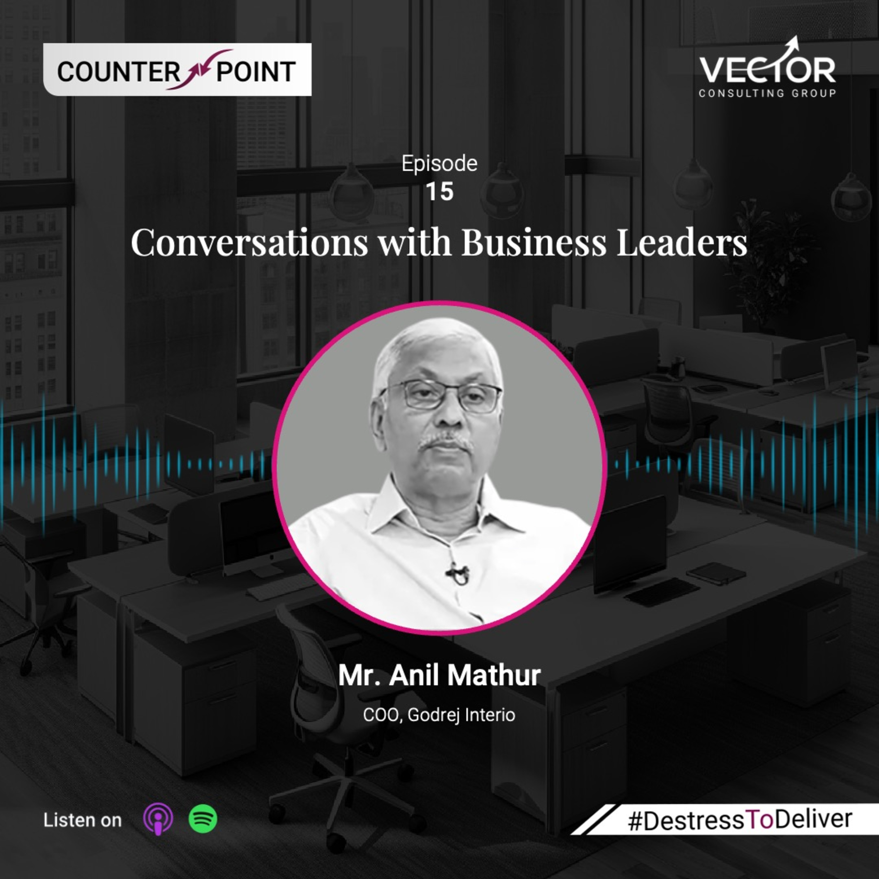 Ep#15 Conversations with Business Leaders: Anil Mathur, COO, Godrej Interio episode artwork
